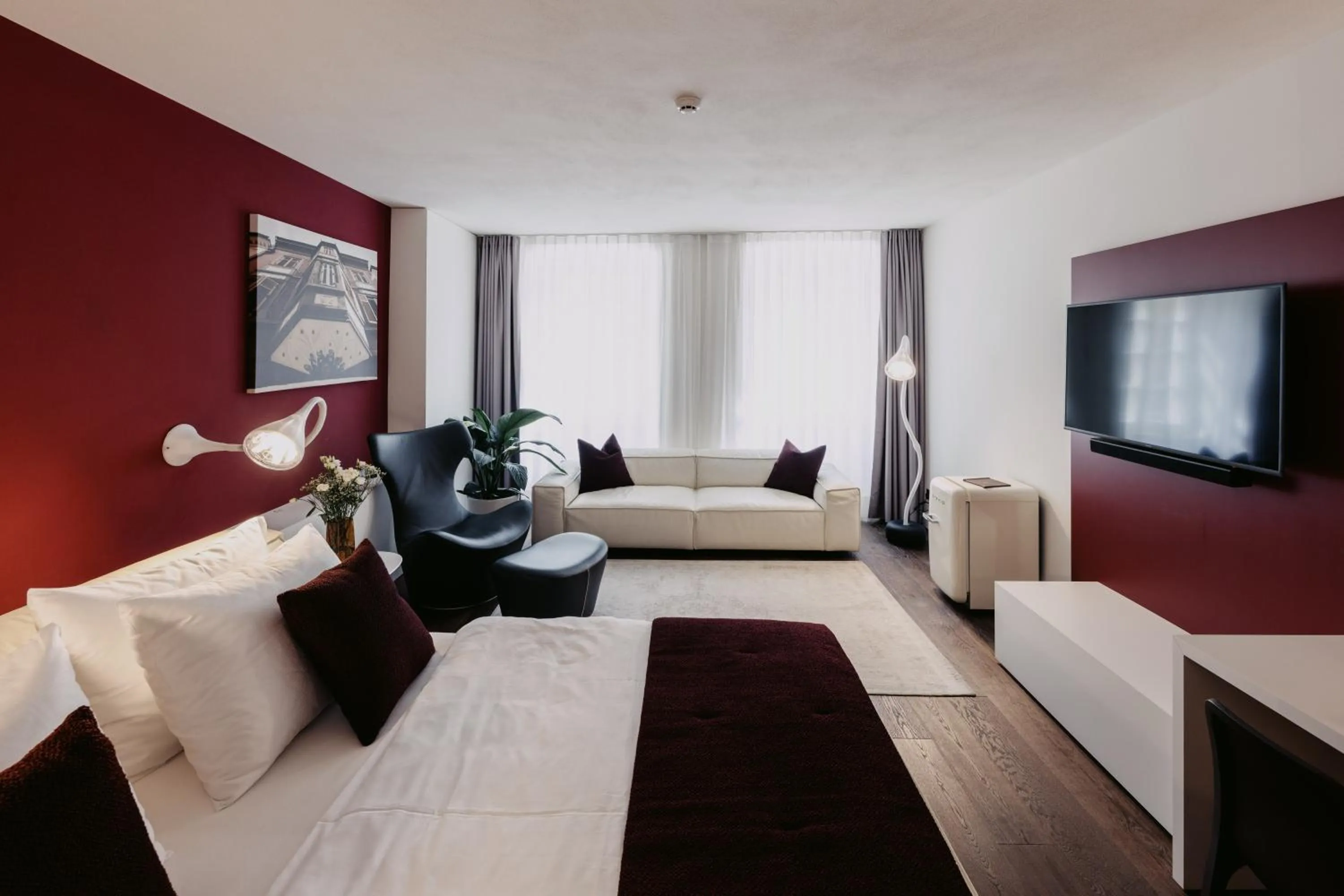 Bedroom, Bed in Guesthouse Suiteseven