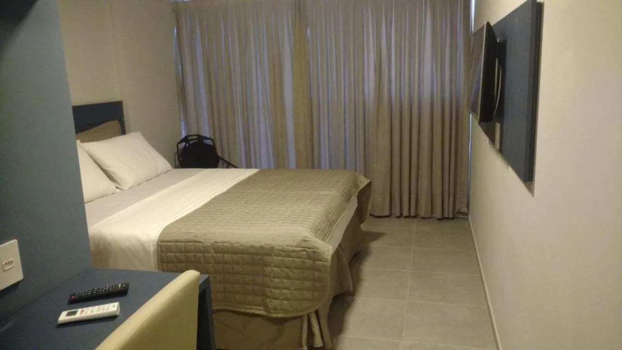 Bed in Hotel do Mar Cabo Branco