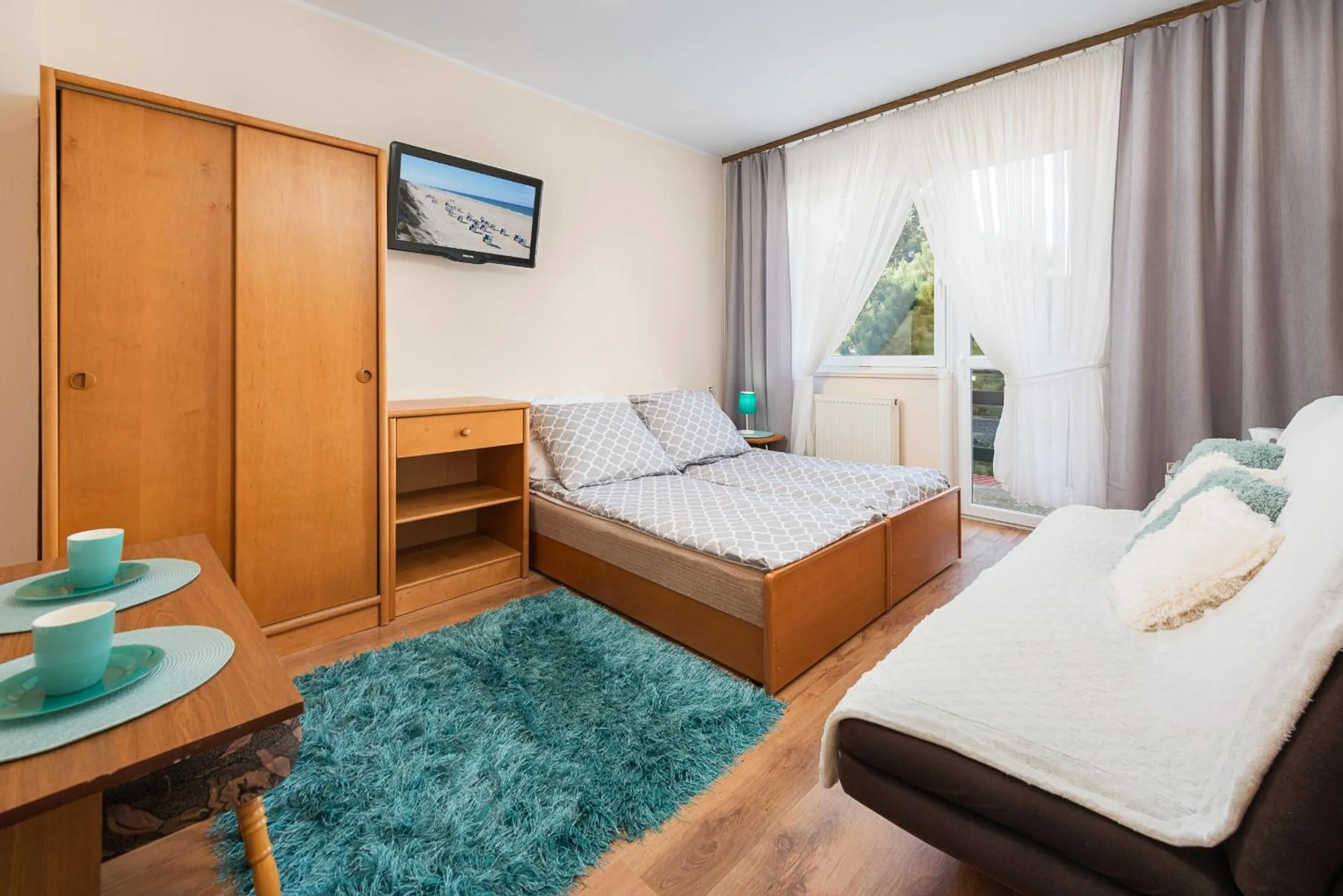 Bed in Dom Wypoczynkowy Arka