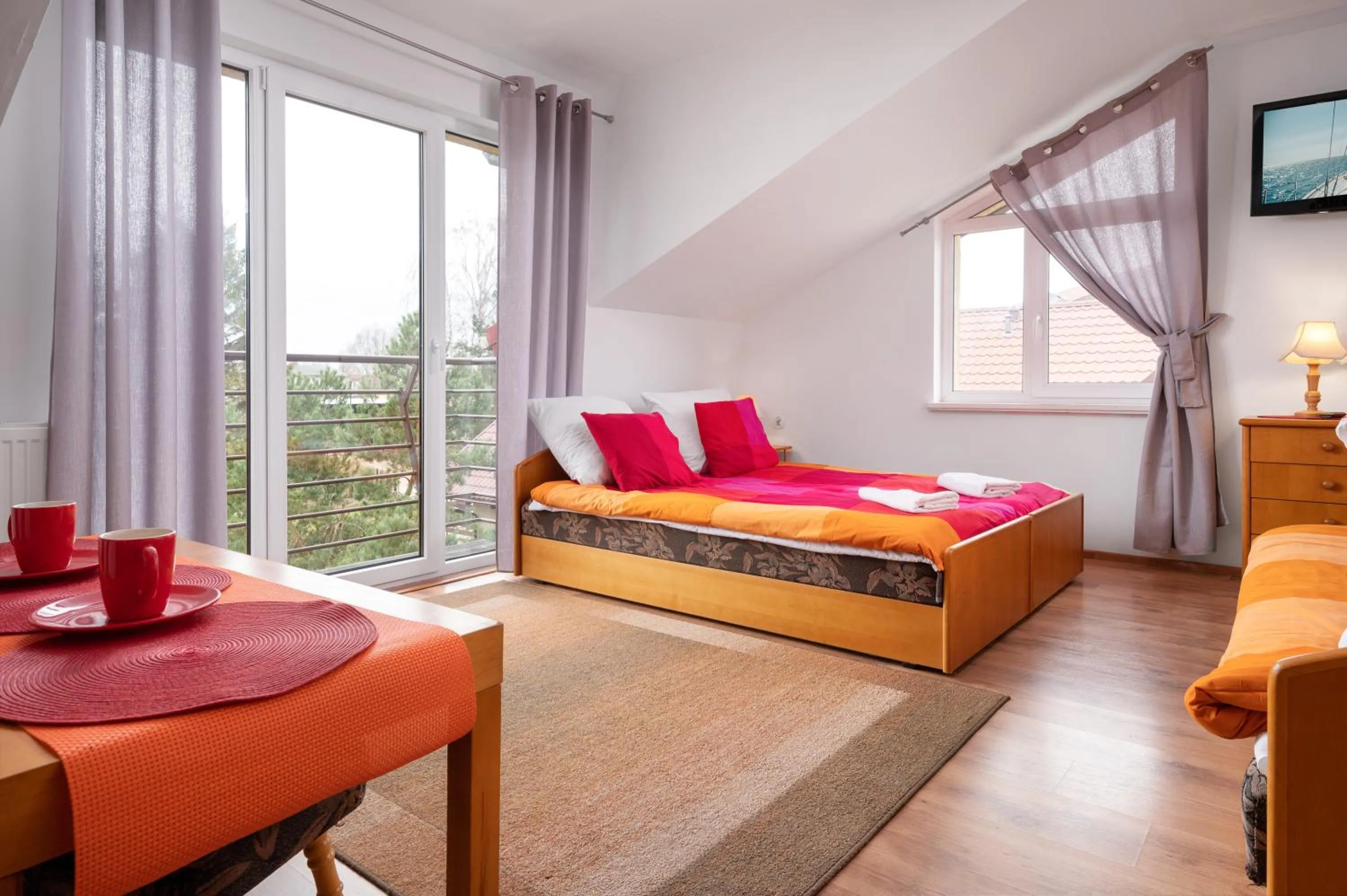 Photo of the whole room, Bed in Dom Wypoczynkowy Arka