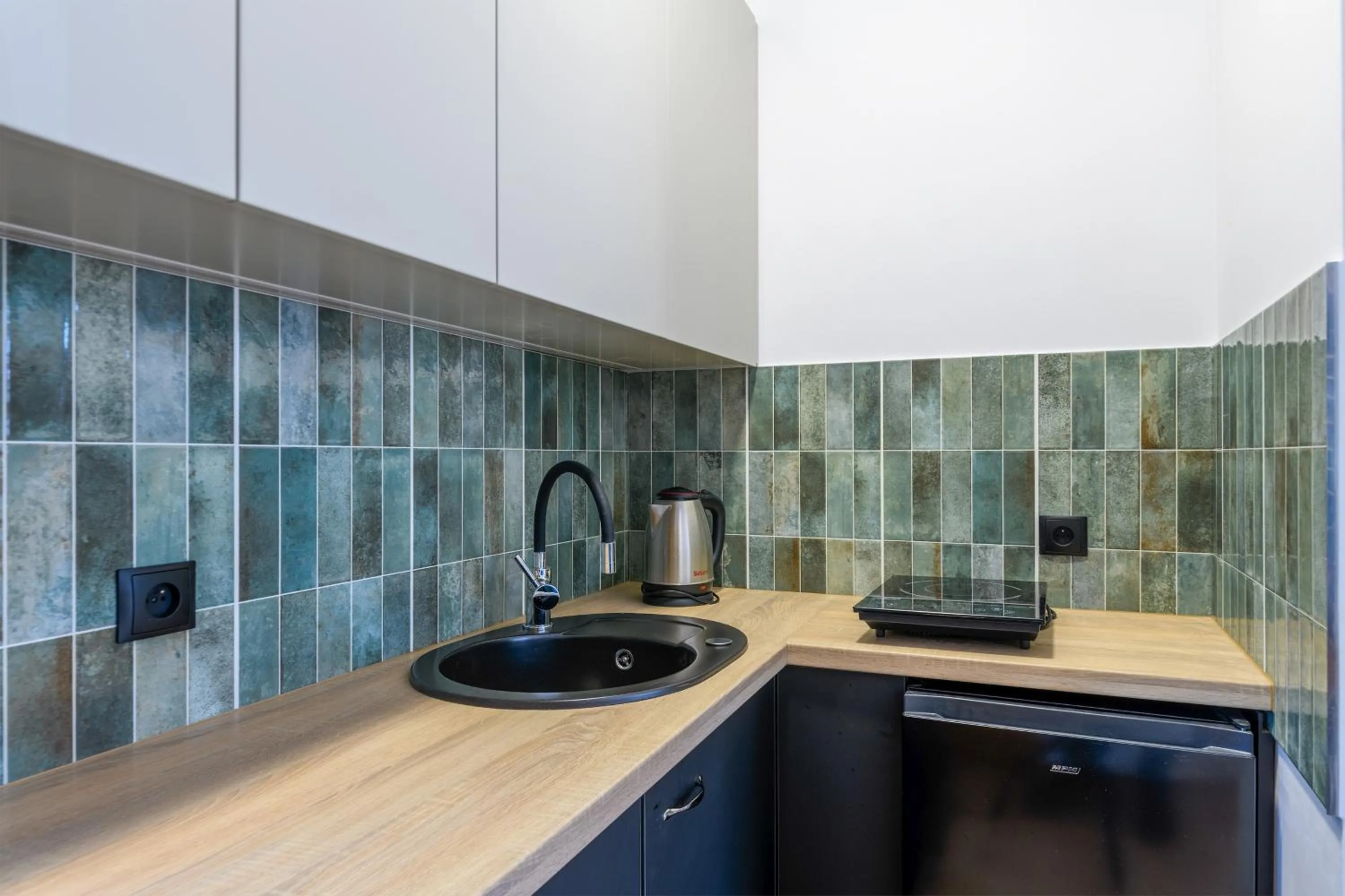 Kitchen or kitchenette in Dom Wypoczynkowy Arka