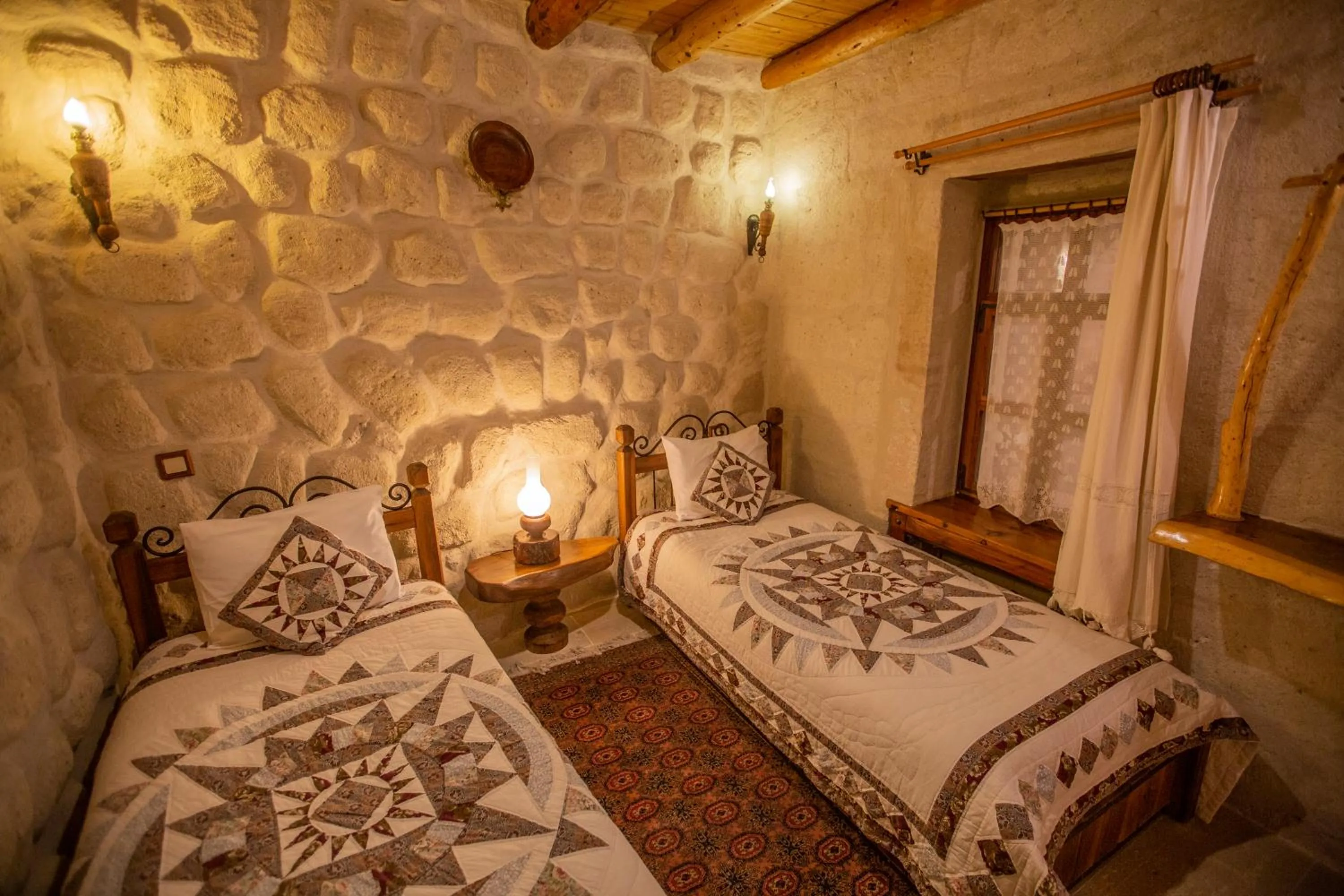 Bed in Koza Cave Hotel
