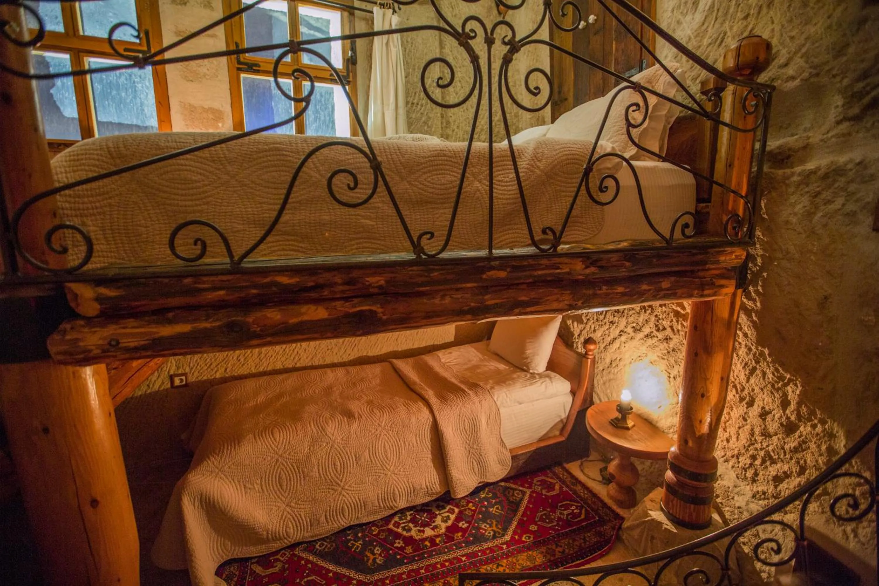 Bed in Koza Cave Hotel