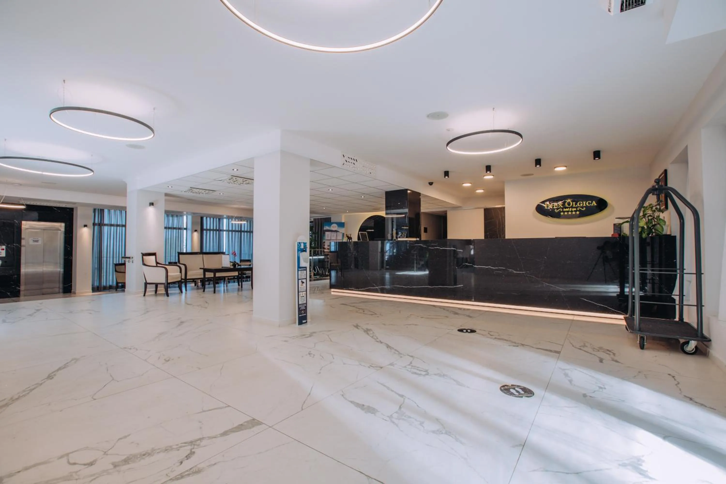 Lobby or reception in Inex Olgica Hotel & SPA