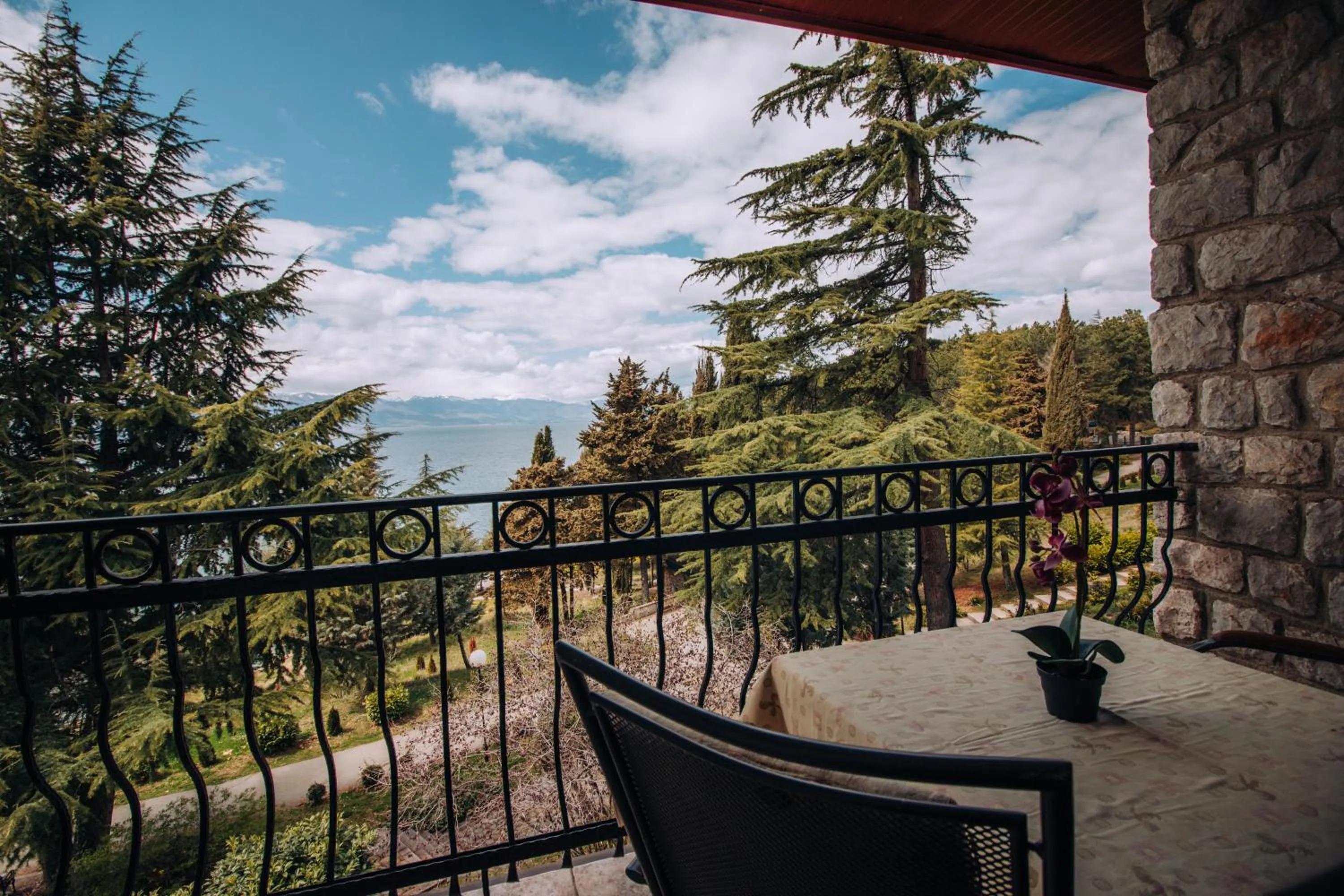 Balcony/Terrace in Inex Olgica Hotel & SPA