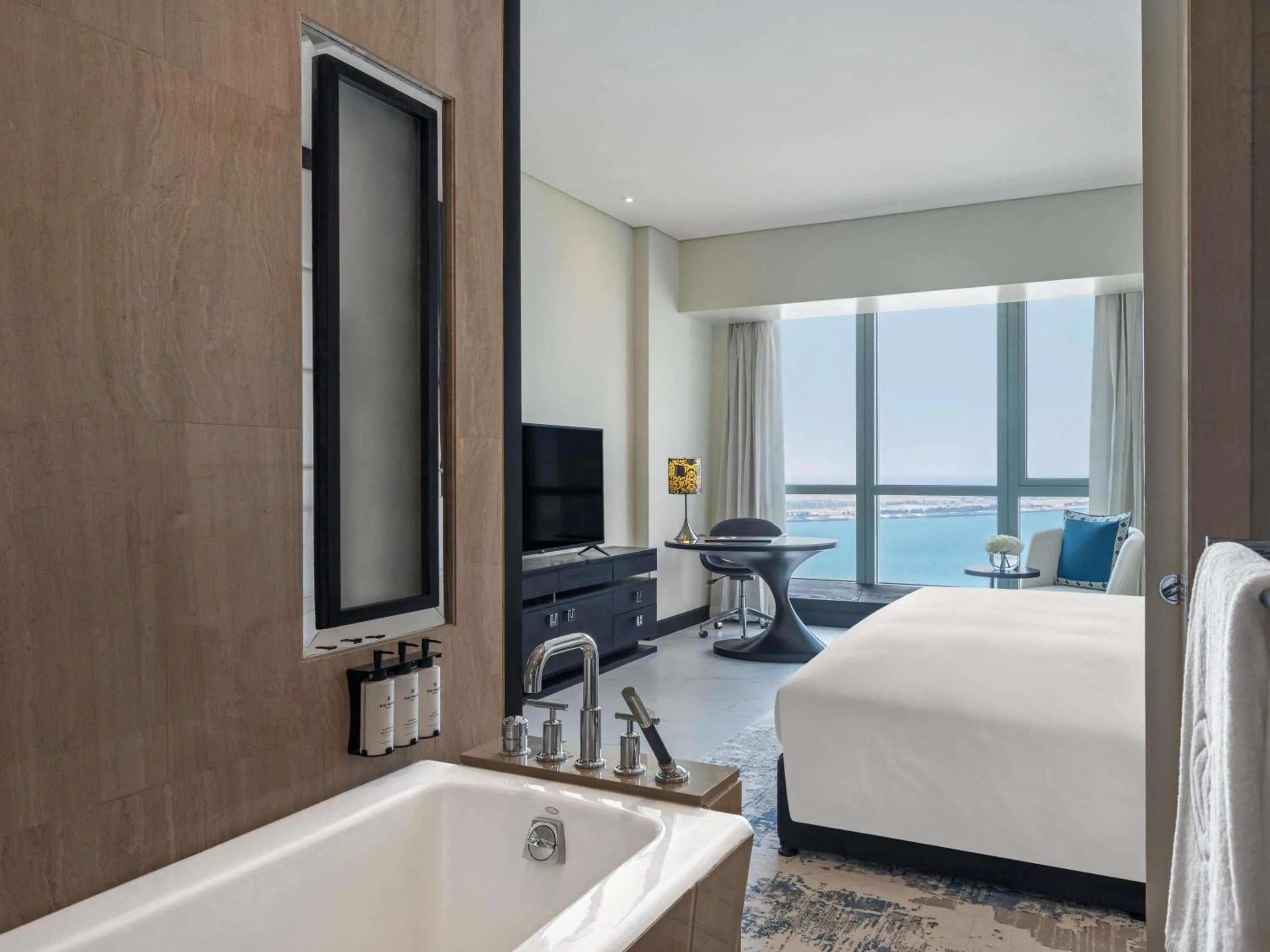 Bedroom, Bed in Sofitel Abu Dhabi Corniche