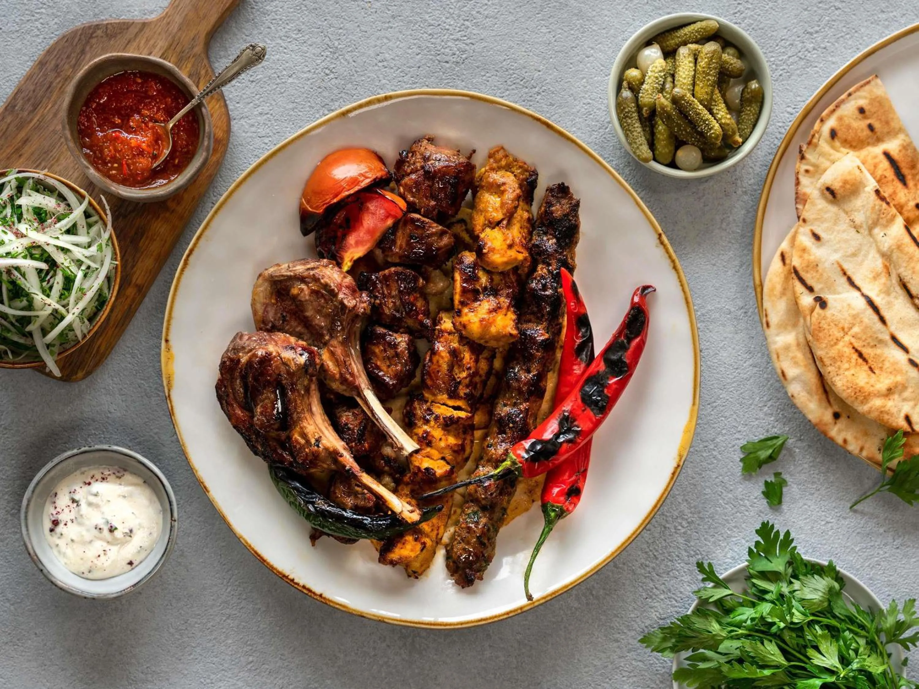 Restaurant/places to eat in Sofitel Abu Dhabi Corniche