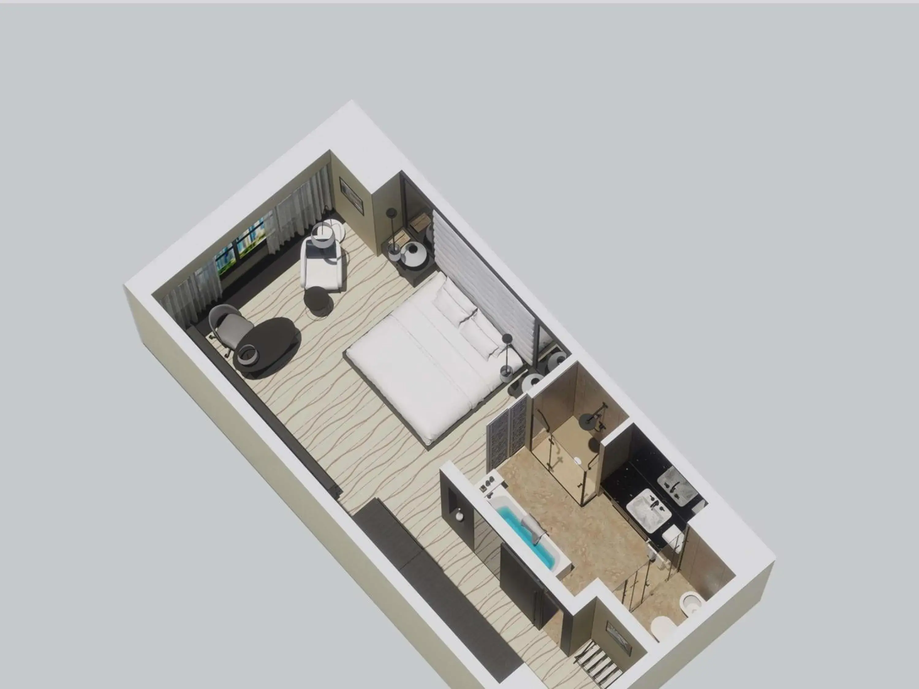 Bedroom in Sofitel Abu Dhabi Corniche Bedroom in Sofitel Abu Dhabi Corniche