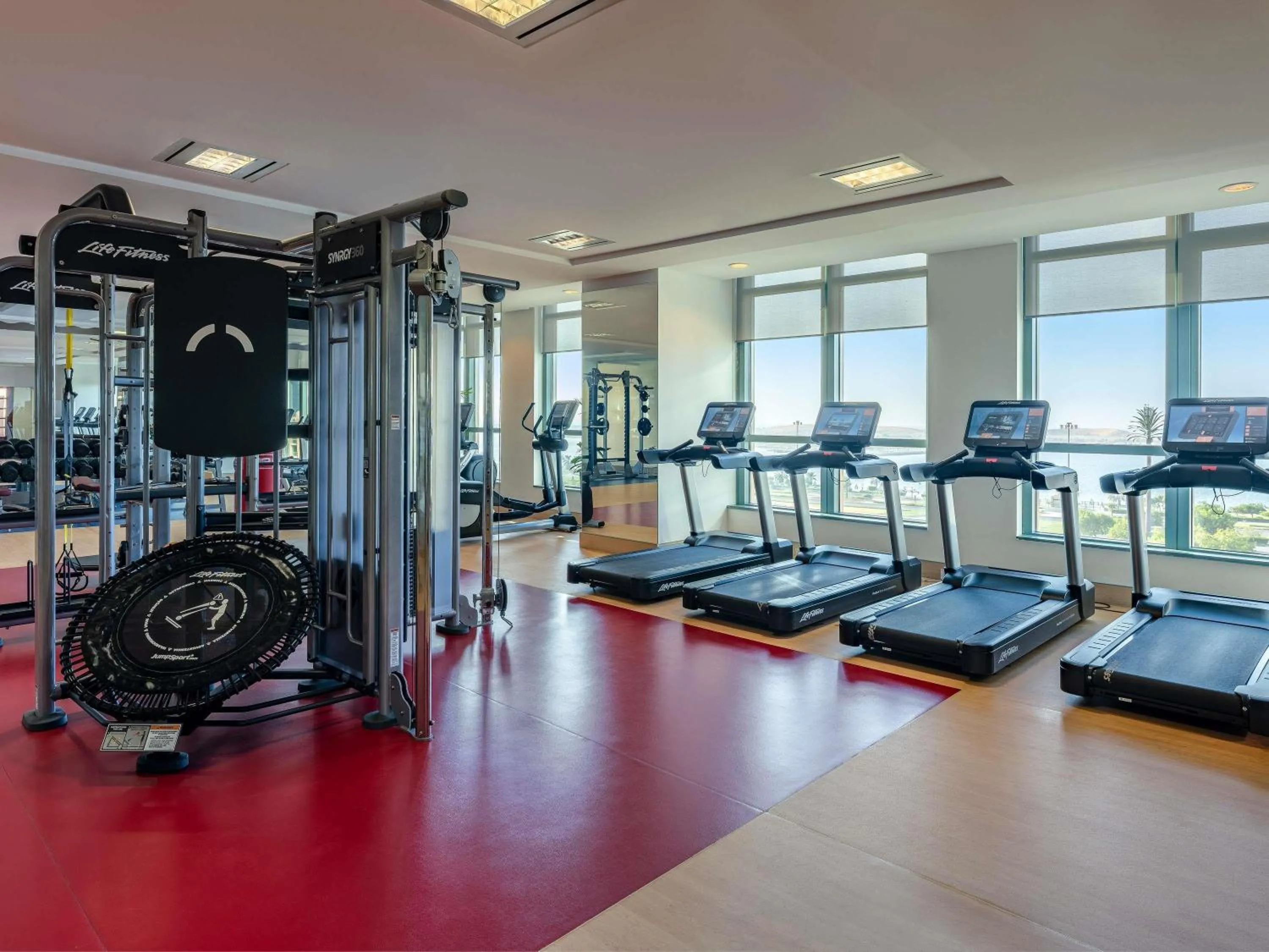 Fitness centre/facilities in Sofitel Abu Dhabi Corniche