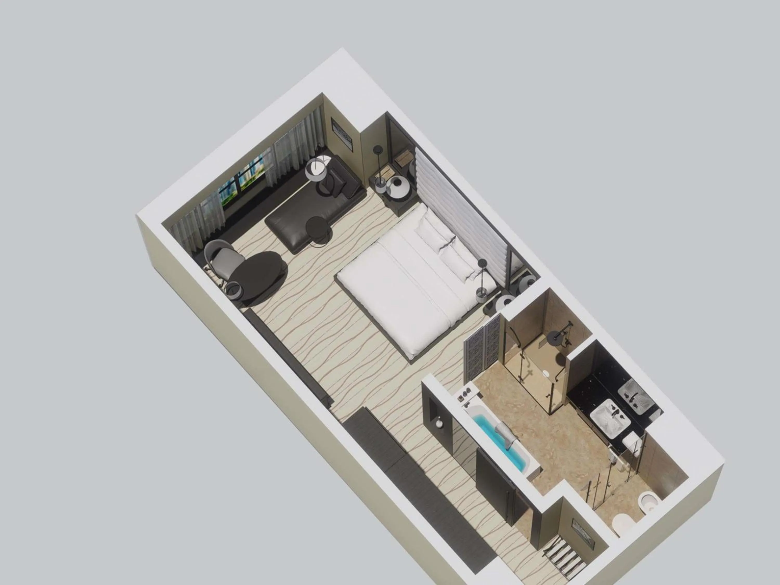 Bedroom in Sofitel Abu Dhabi Corniche