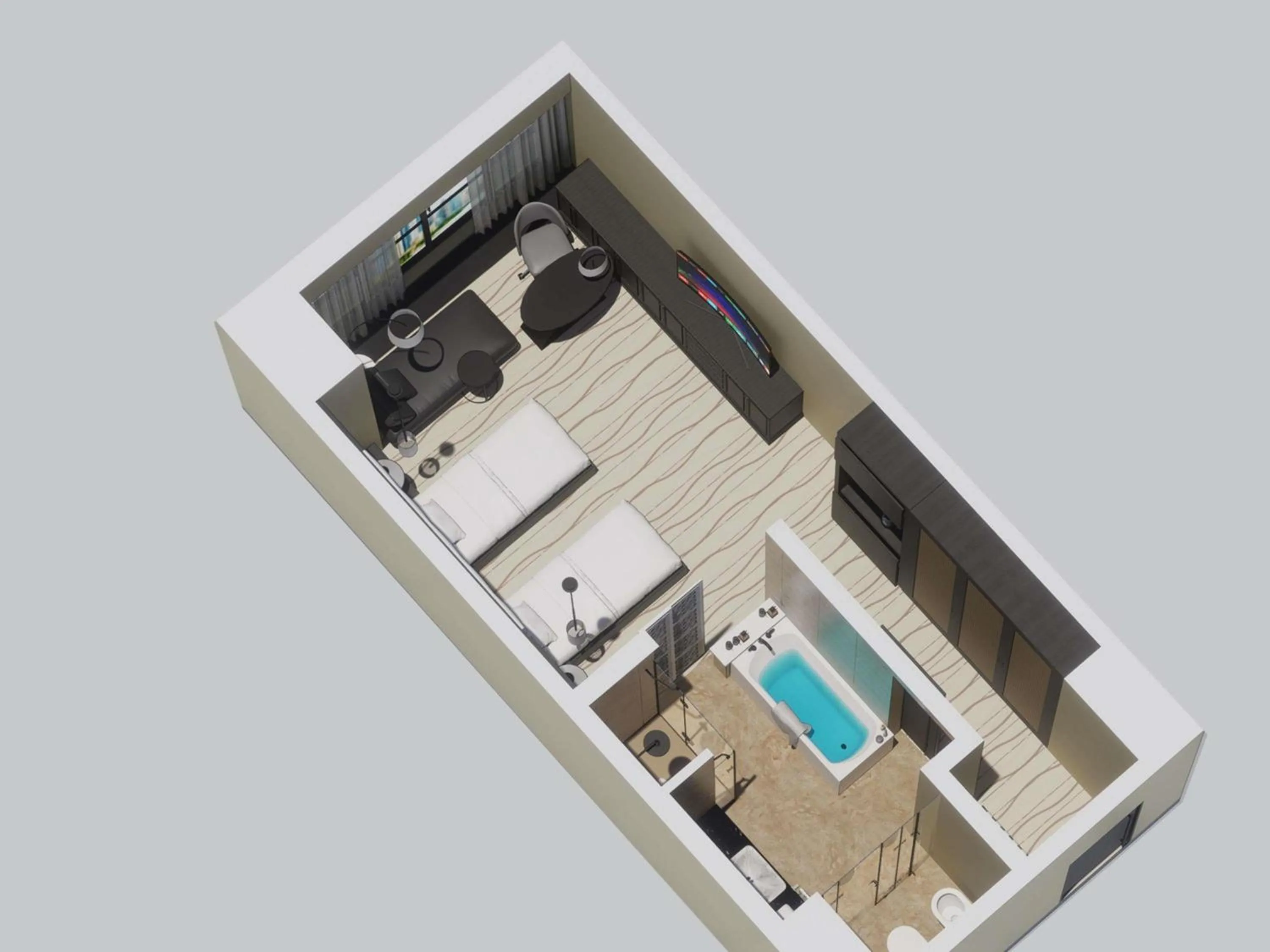 Bedroom in Sofitel Abu Dhabi Corniche