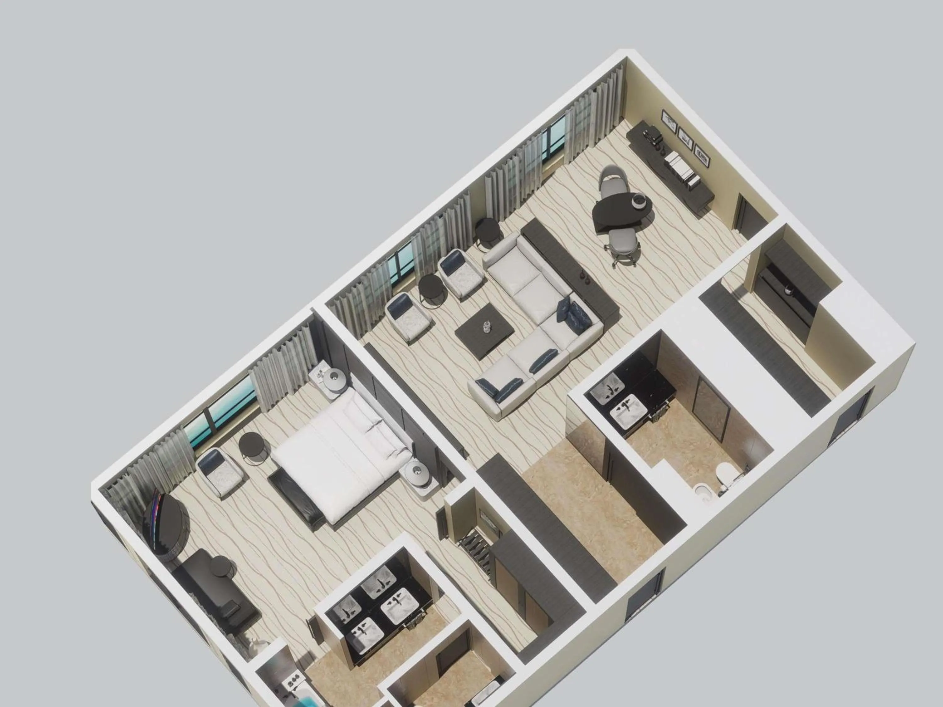 Bedroom in Sofitel Abu Dhabi Corniche