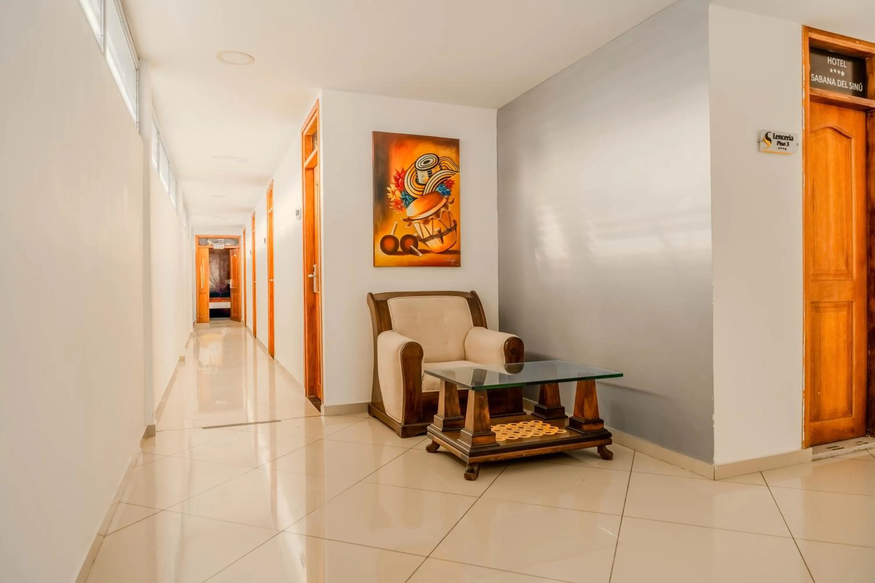 Living room in Hotel Sabana del Sinu