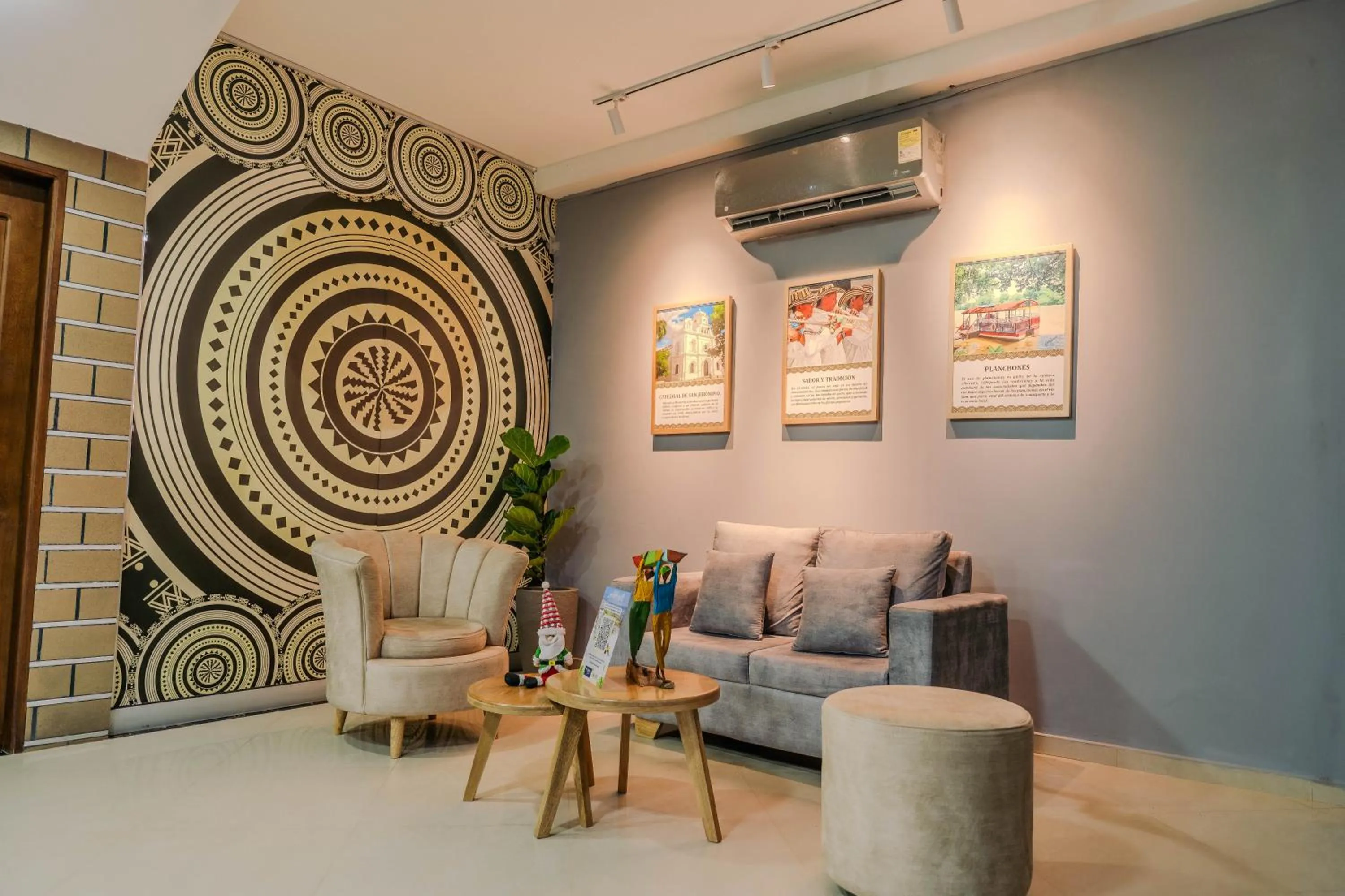 Living room in Hotel Sabana del Sinu