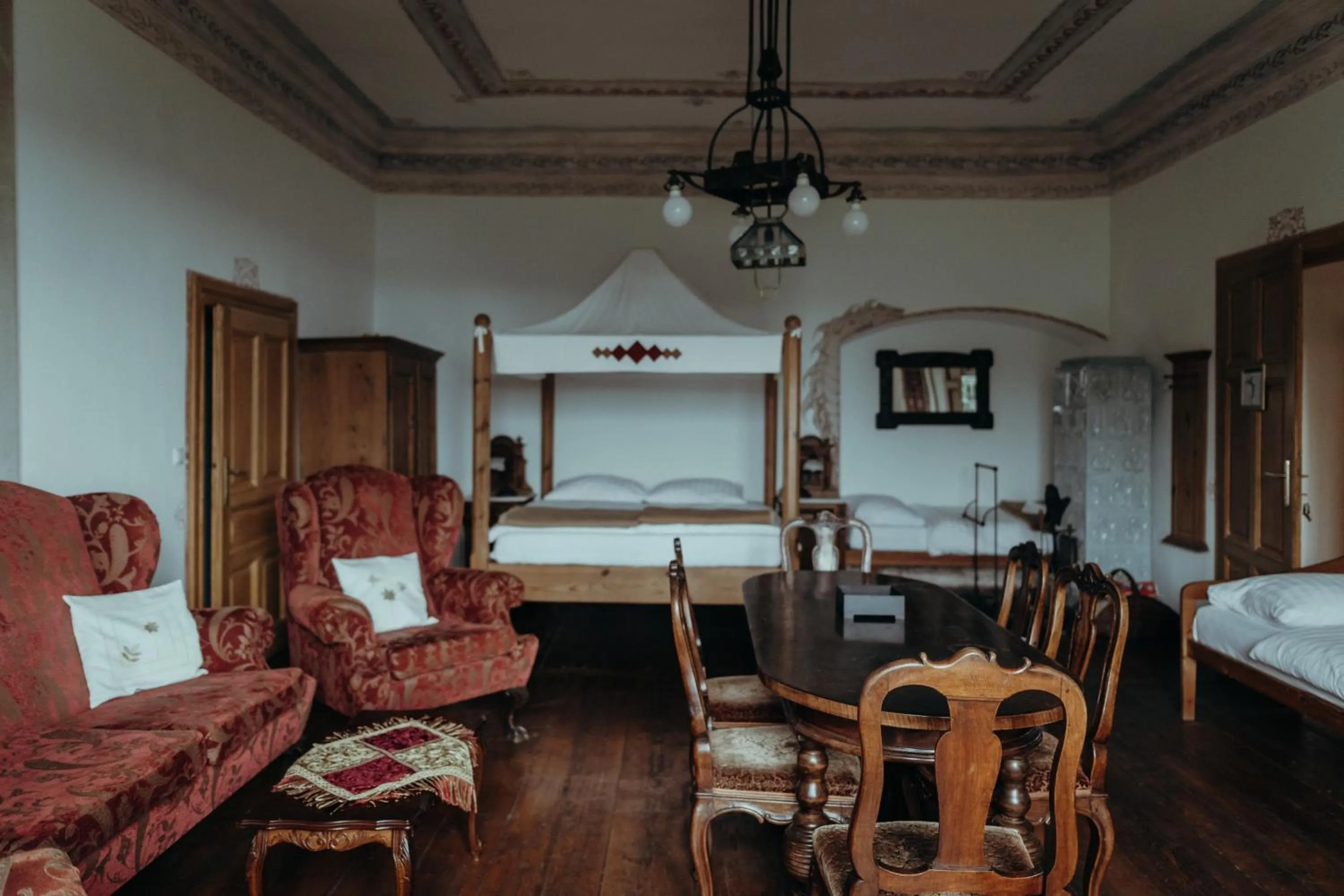 Bed in Burg Plankenstein