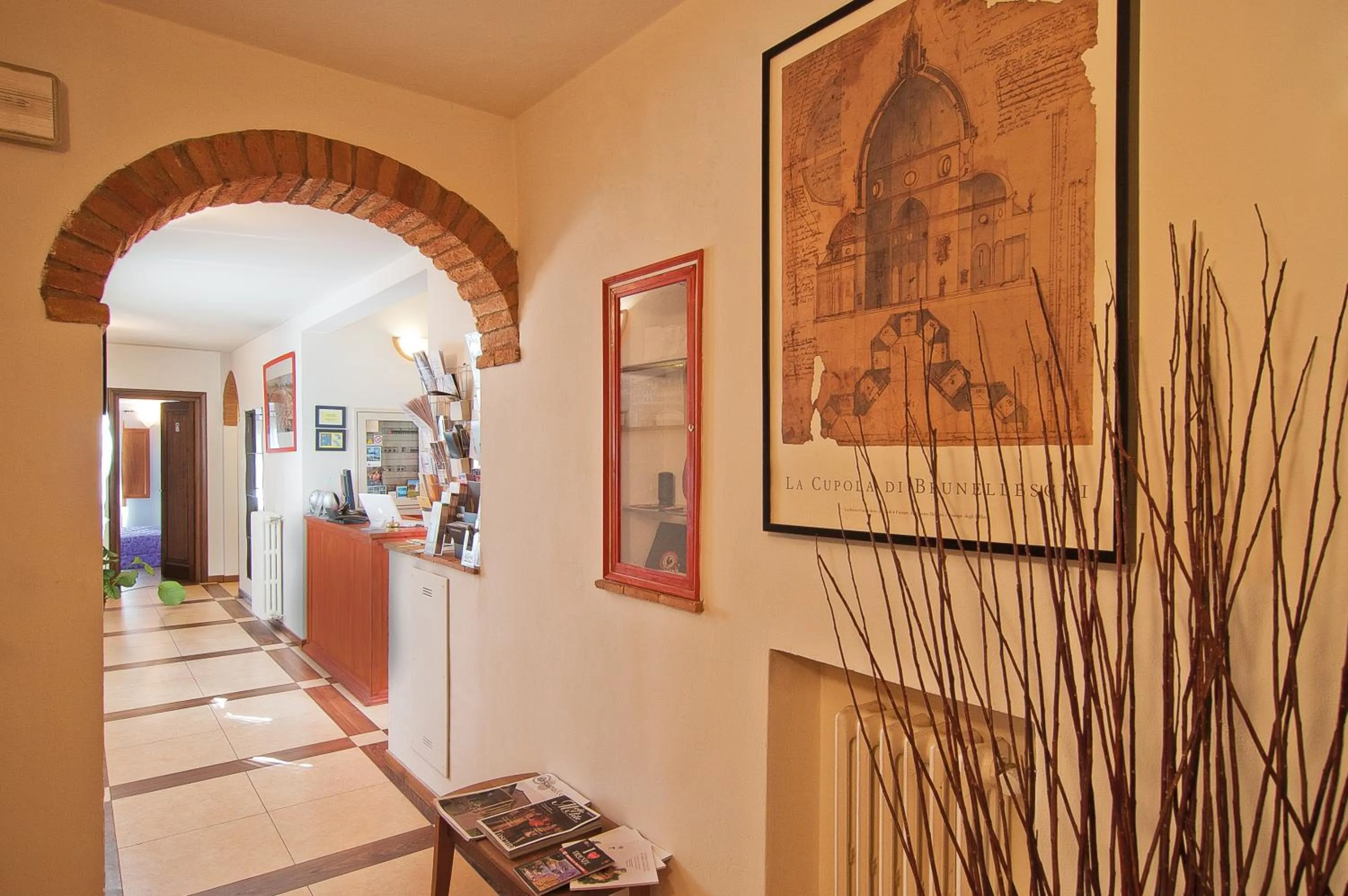 Lobby or reception in B&B Arco Antico