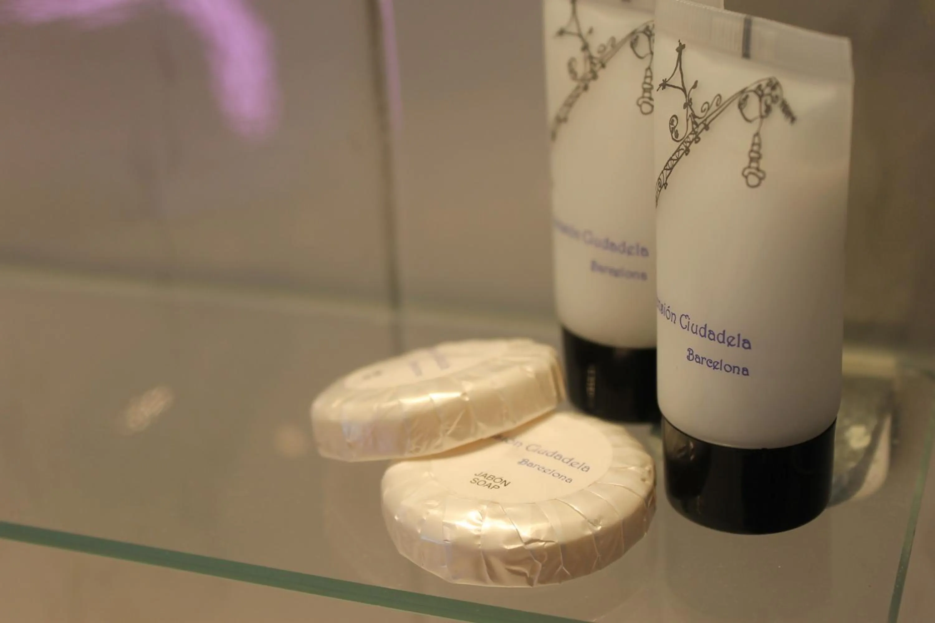 Shower in Pension Ciudadela