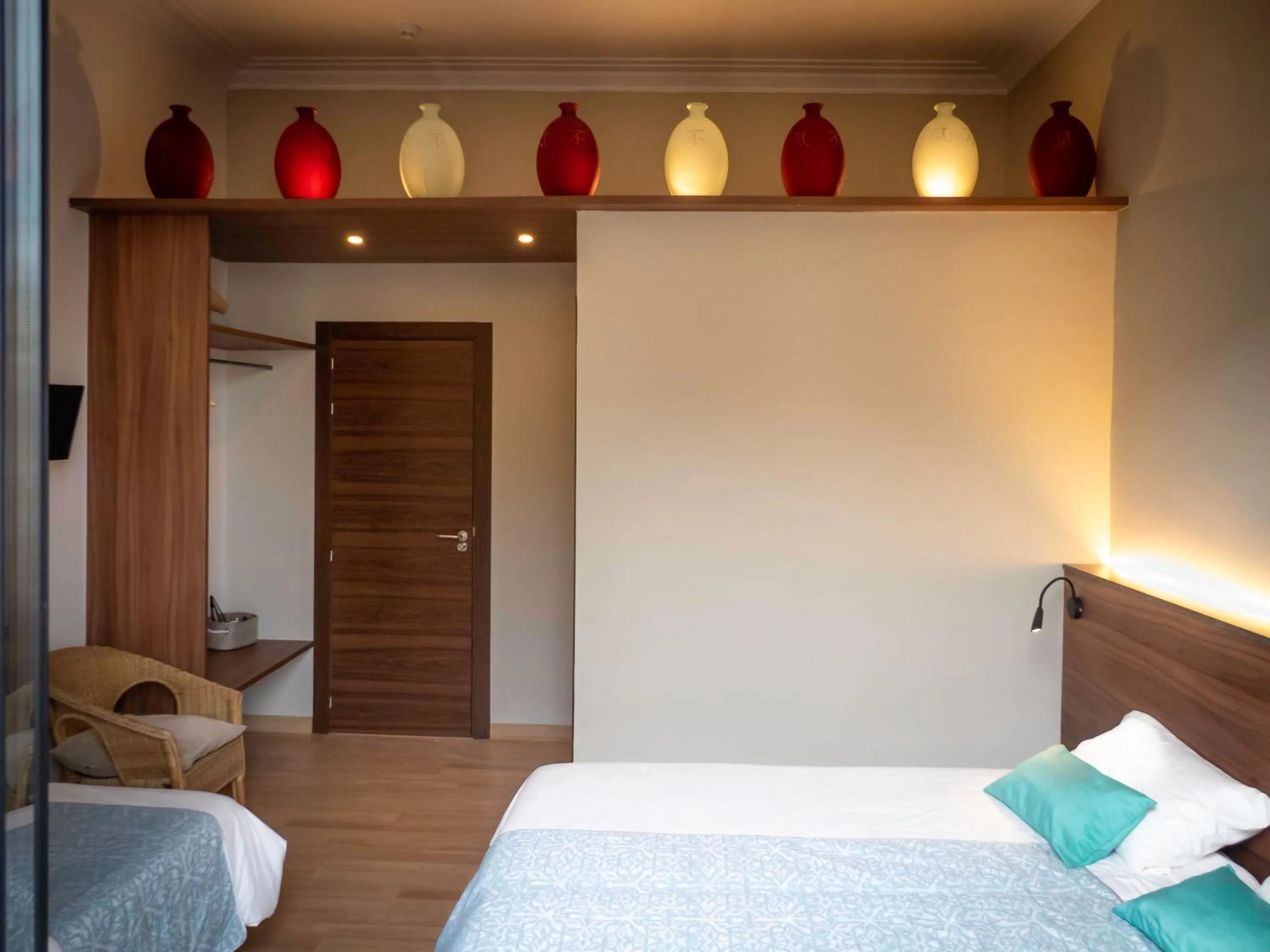 Photo of the whole room, Bed in Pension Ciudadela