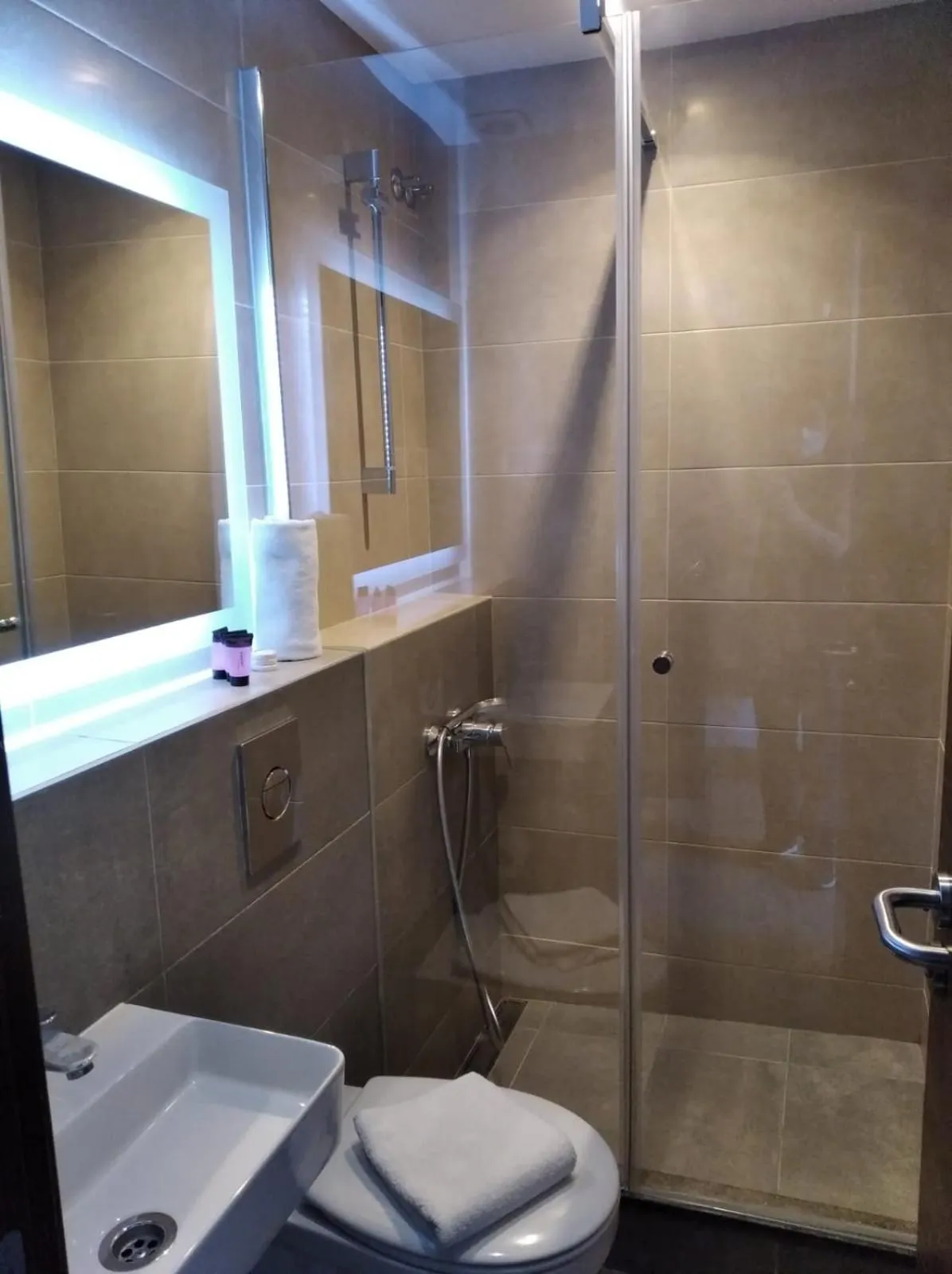 Bathroom in Pension Ciudadela