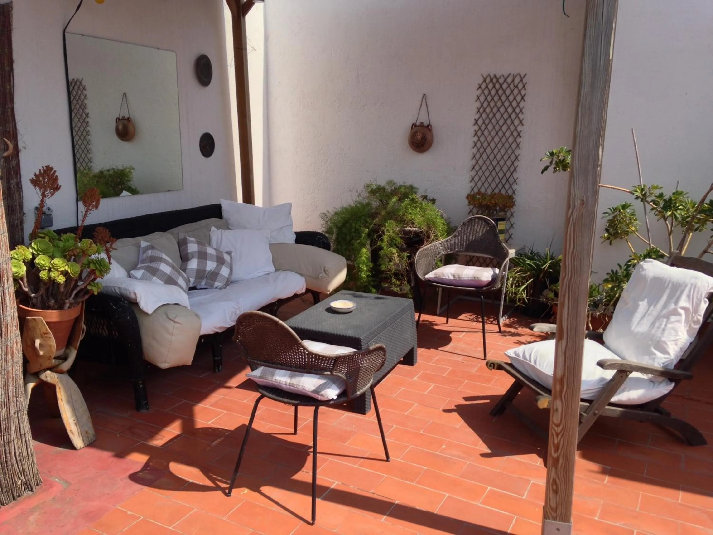 Balcony/Terrace in Pension Ciudadela