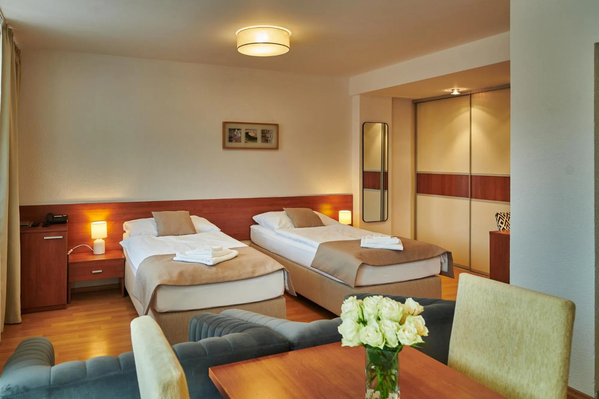 Bed in Urpí­n City Residence