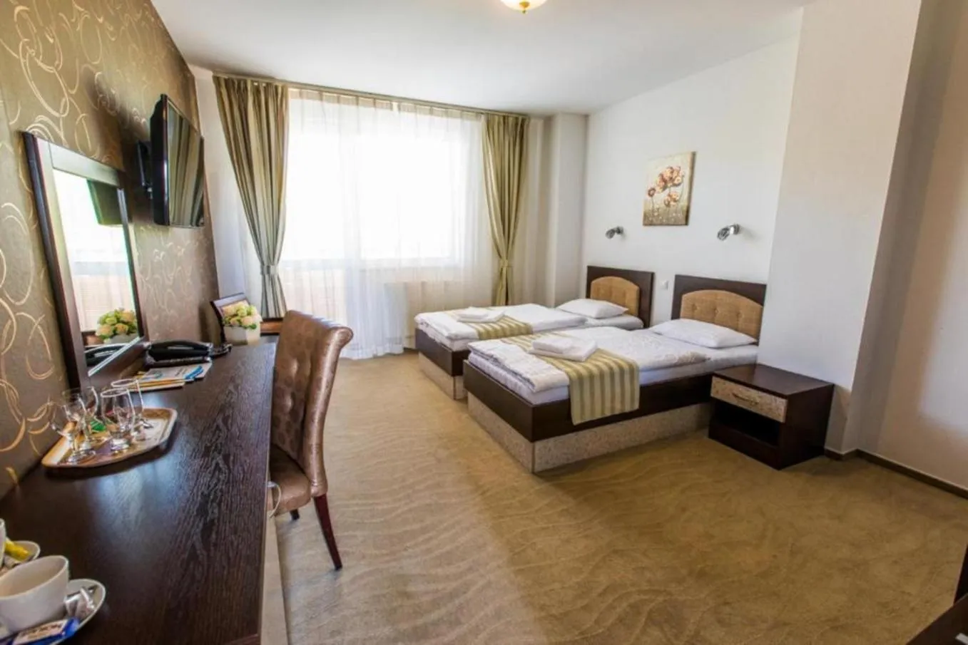 Bedroom, Bed in Hotel Sun