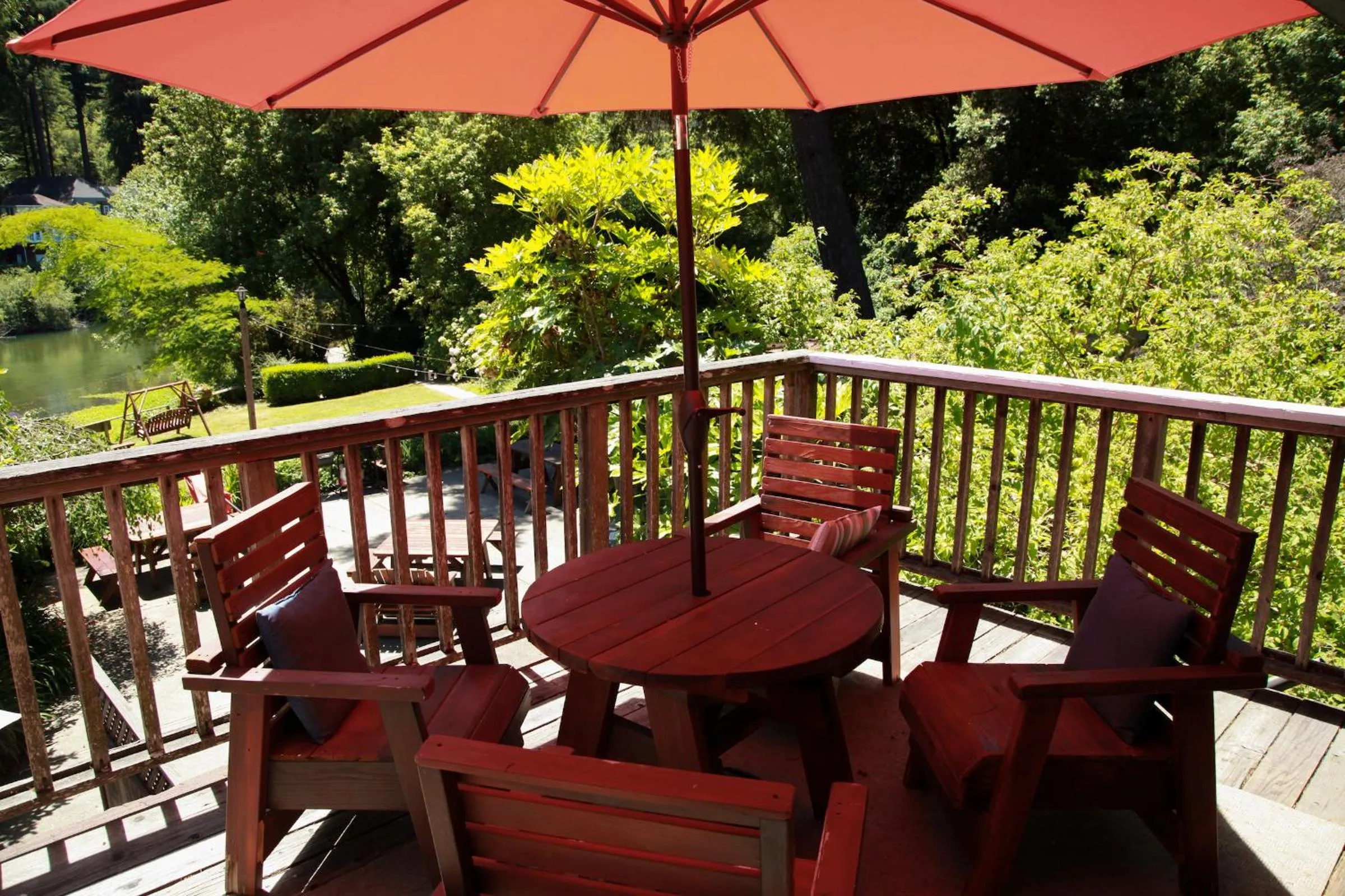 River view in Inn on the Russian River
