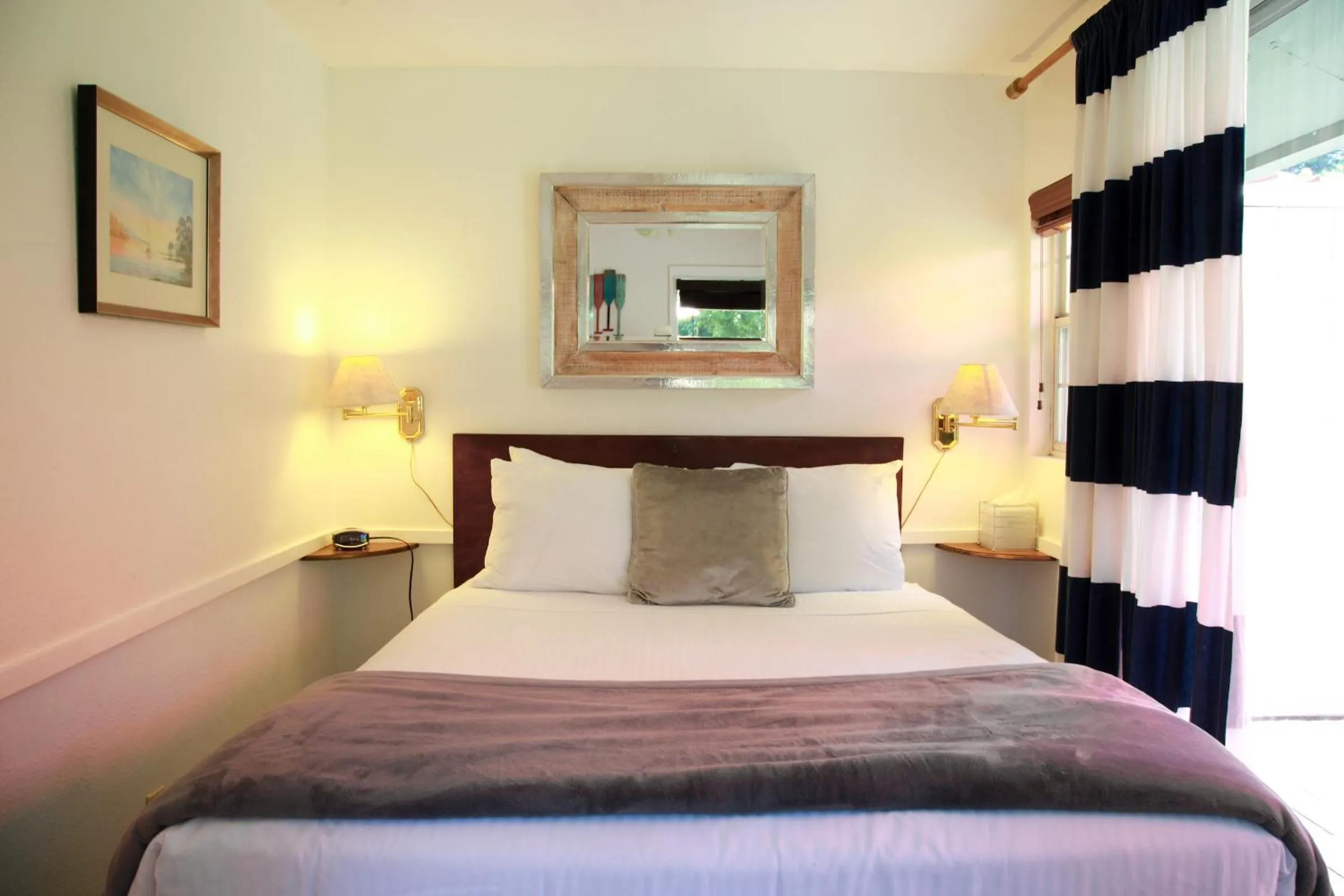 Bed in Inn on the Russian River