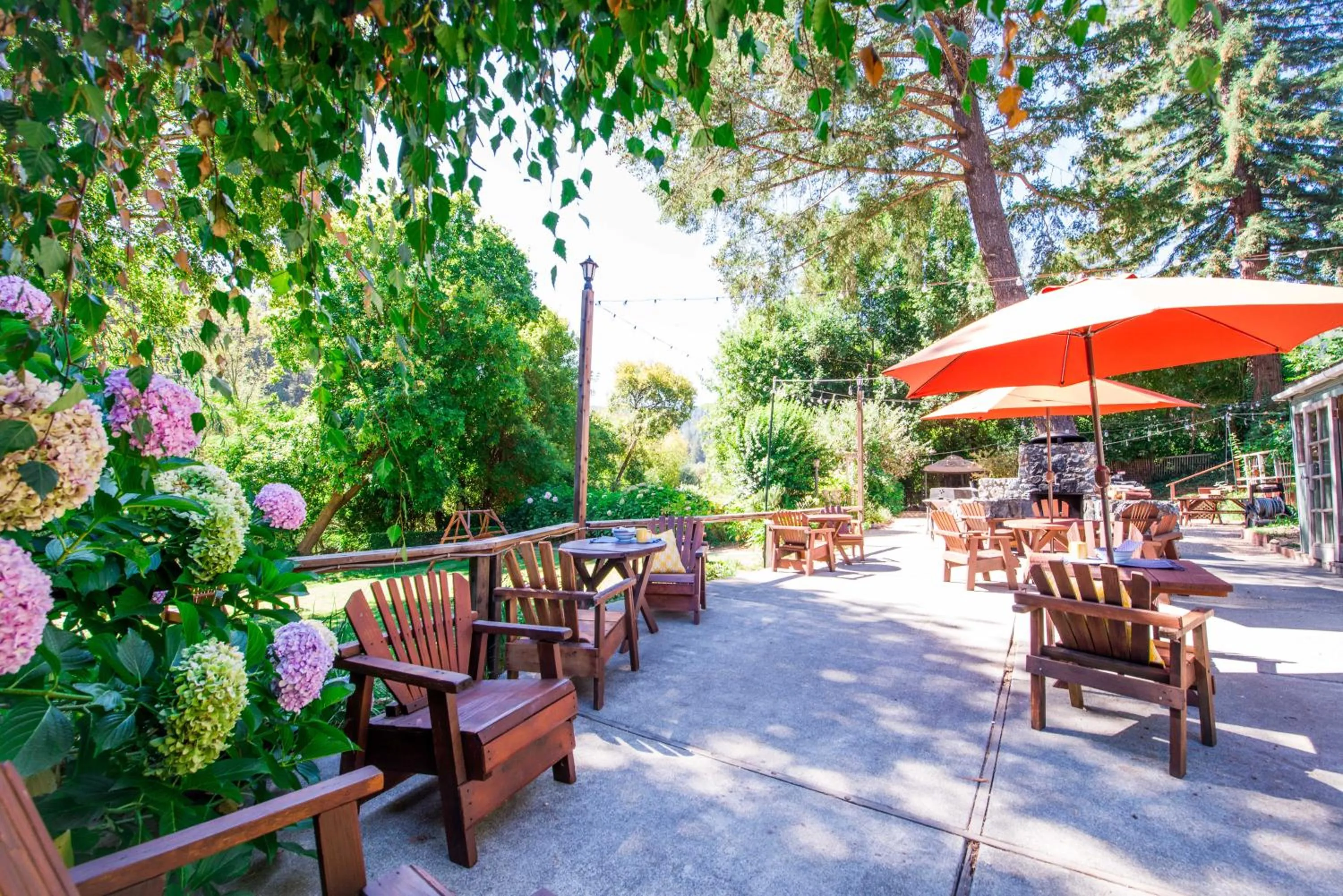 BBQ facilities in Inn on the Russian River