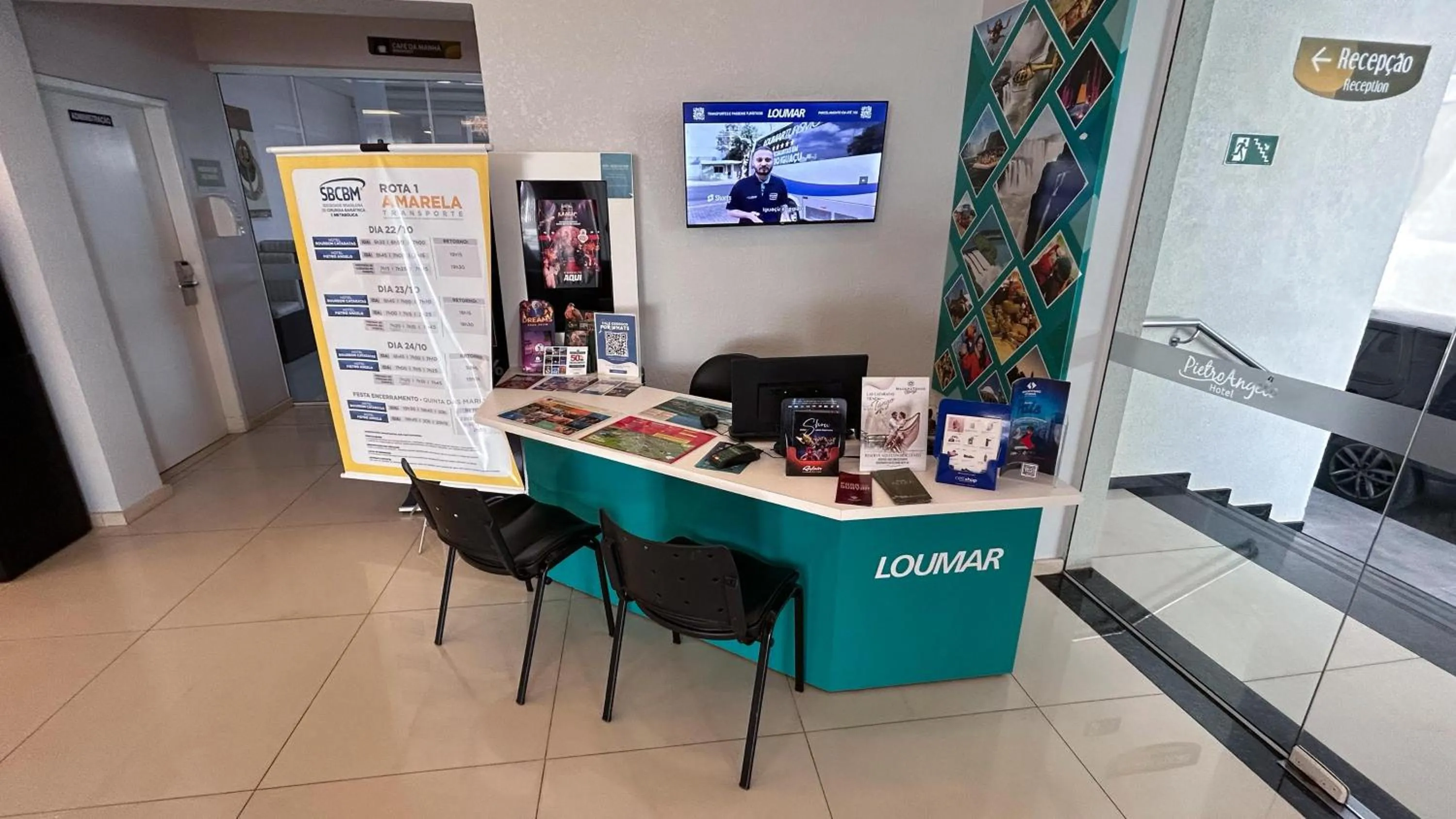 Lobby or reception in Pietro Angelo Hotel