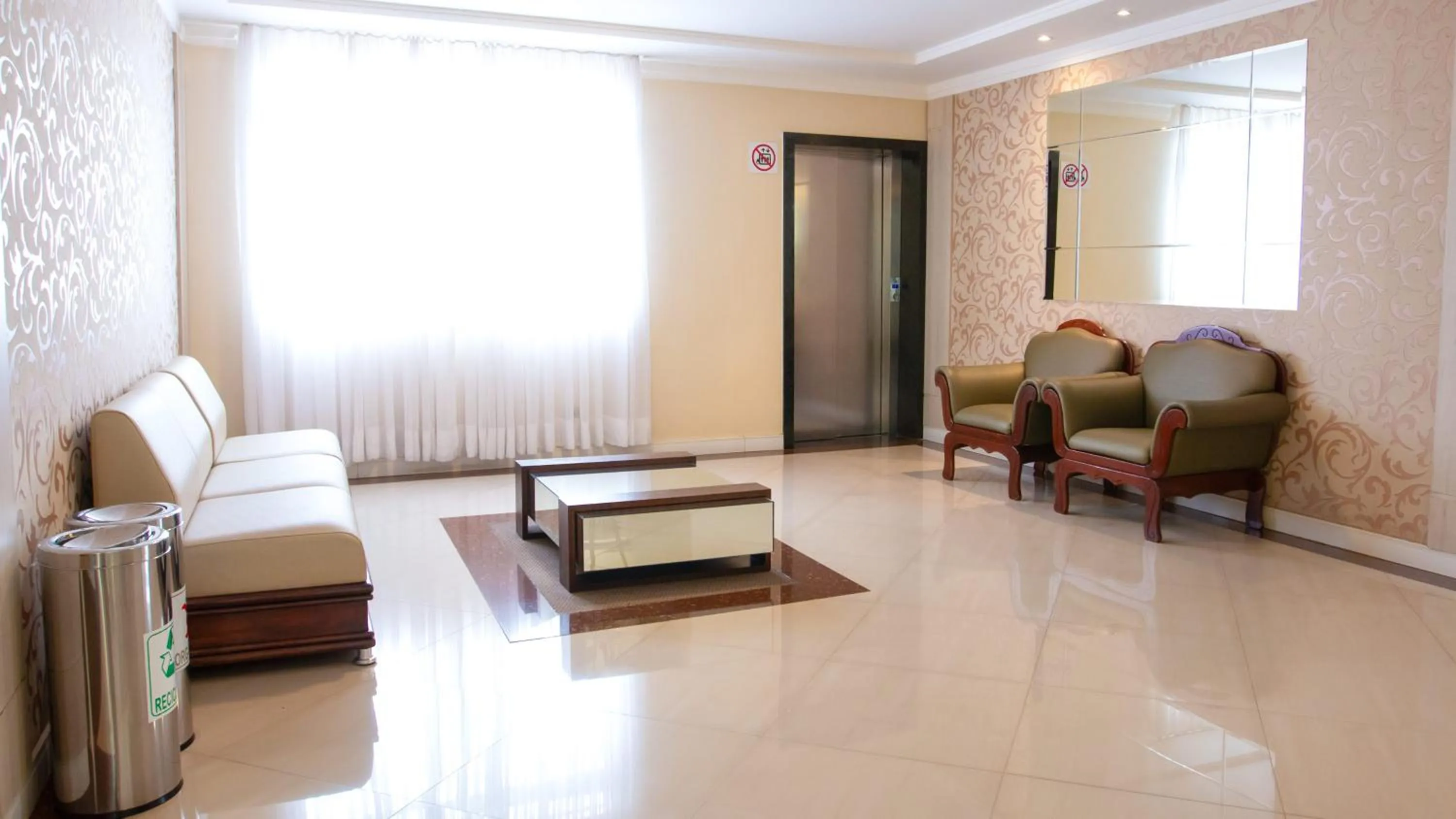 Seating area, Bed in Pietro Angelo Hotel