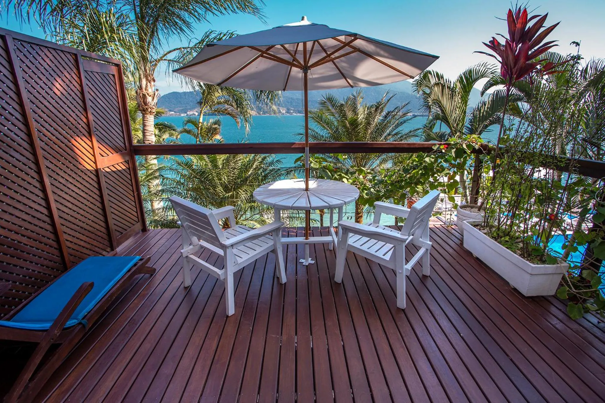 Balcony/Terrace in Barra do Piuva Porto Hotel