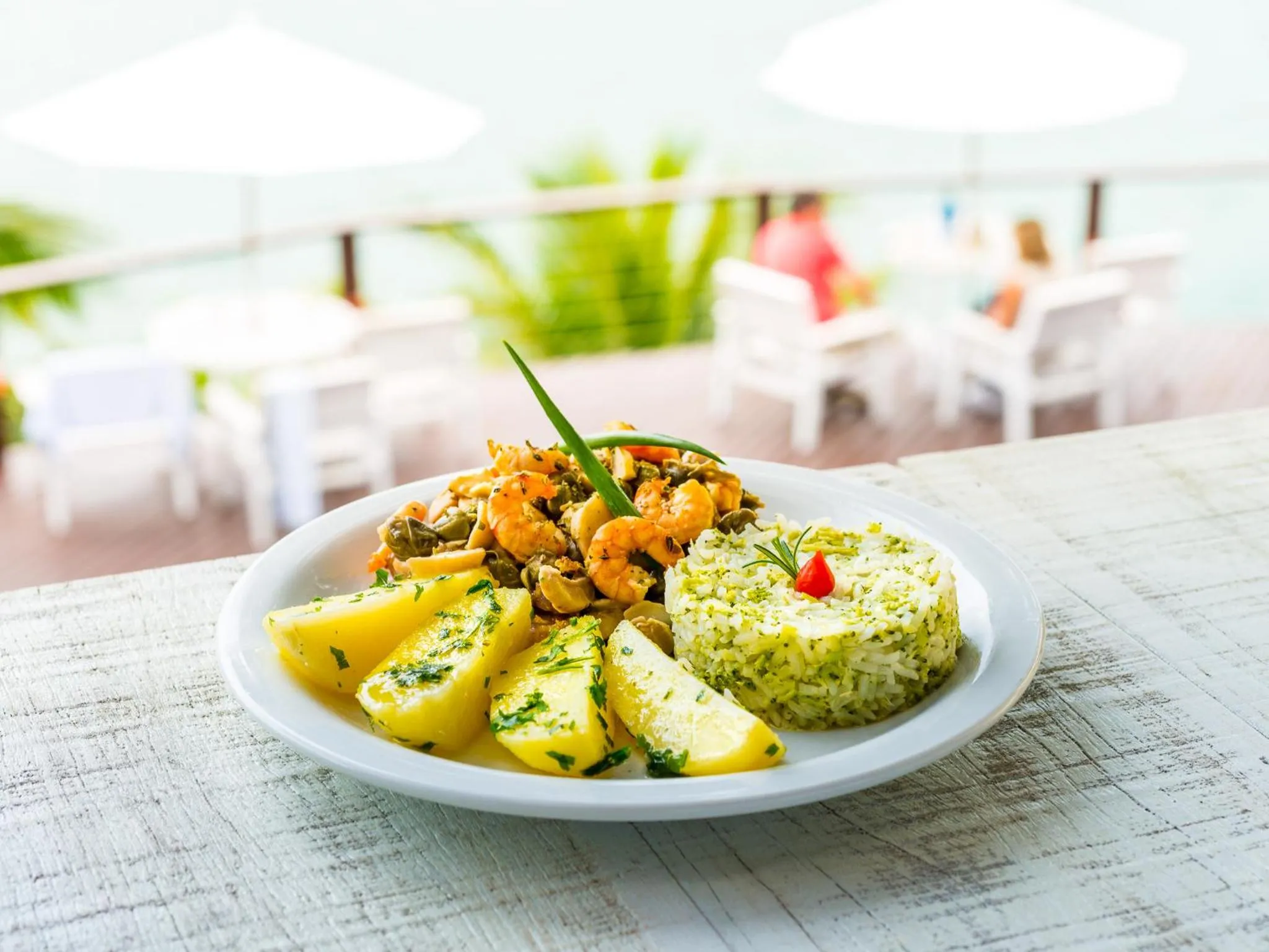 Food in Barra do Piuva Porto Hotel