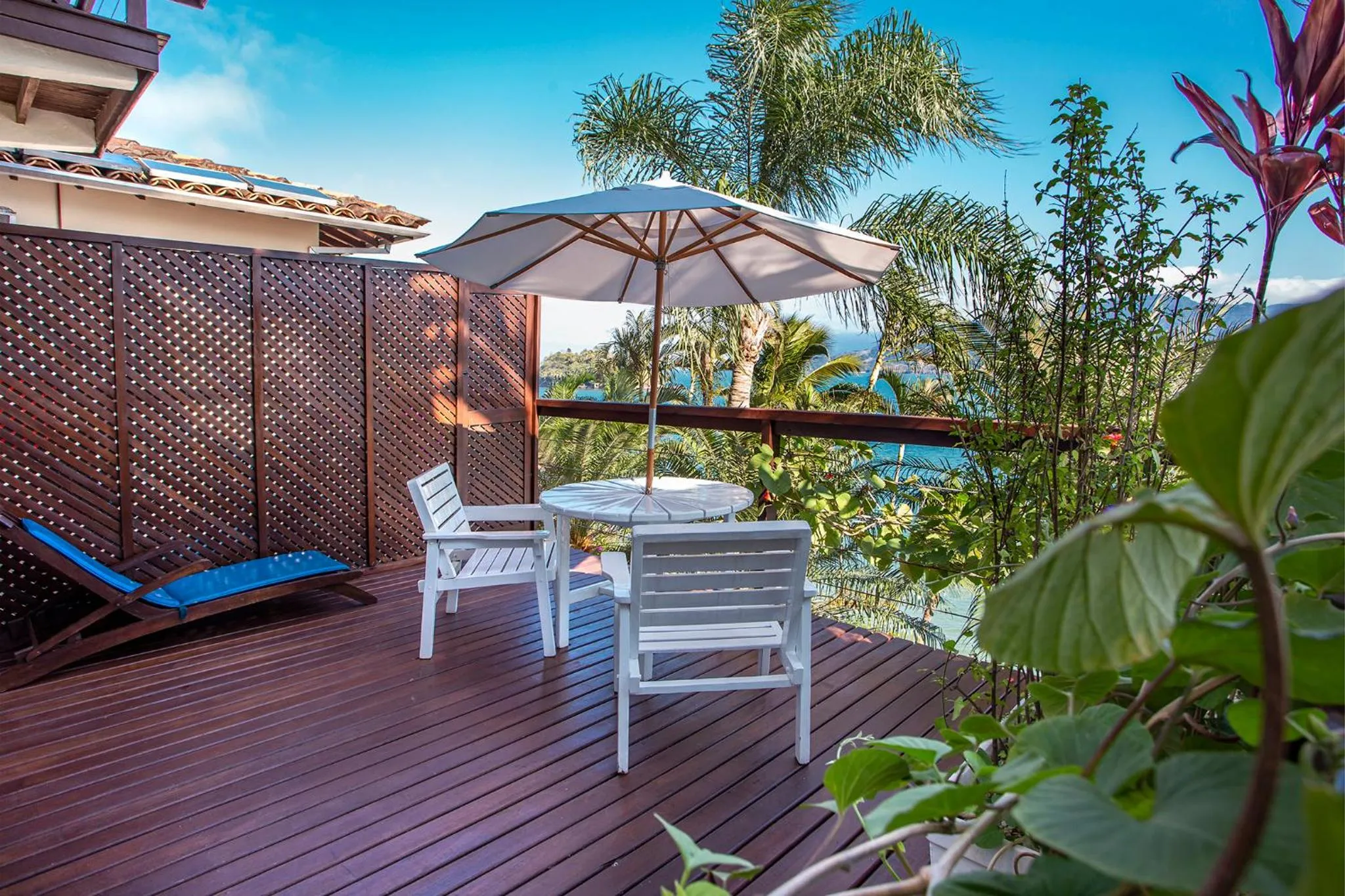 Balcony/Terrace in Barra do Piuva Porto Hotel
