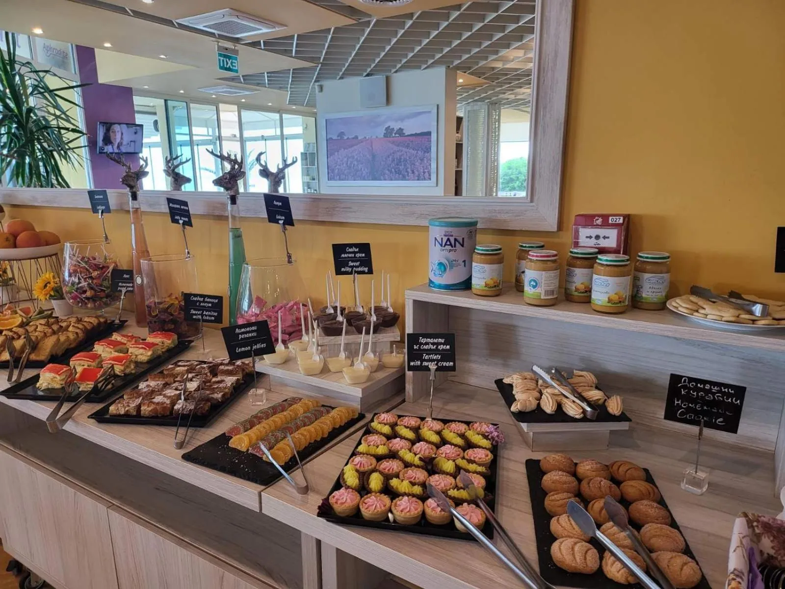 Breakfast in Aphrodite Beach Hotel