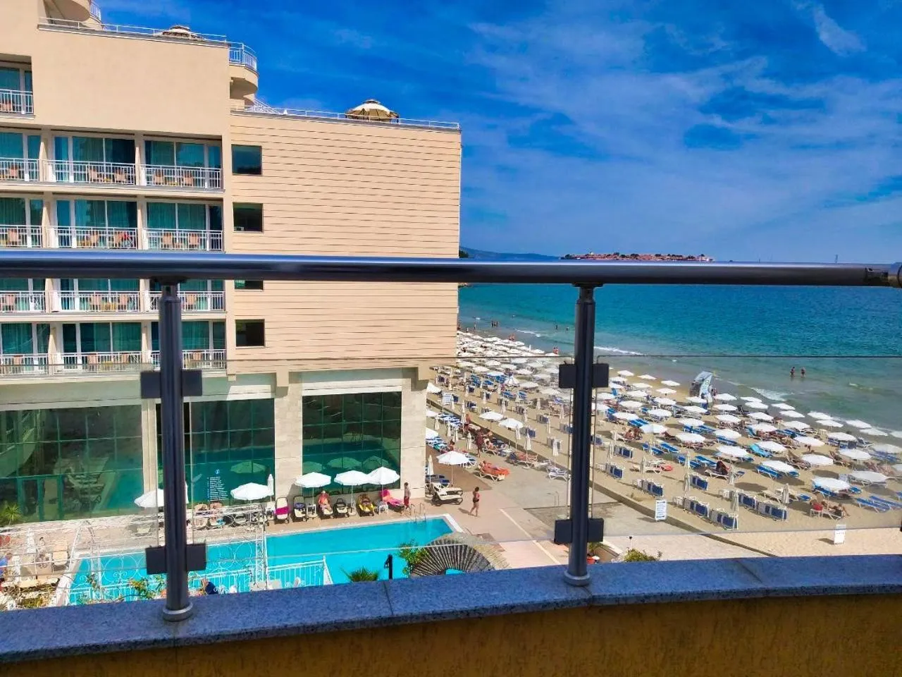 City view in Aphrodite Beach Hotel