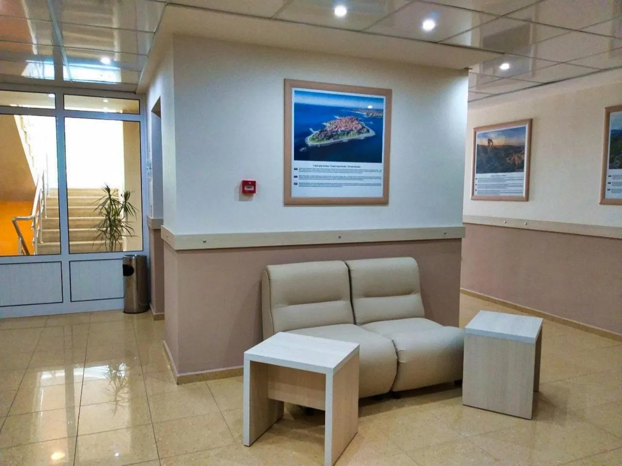 elevator in Aphrodite Beach Hotel