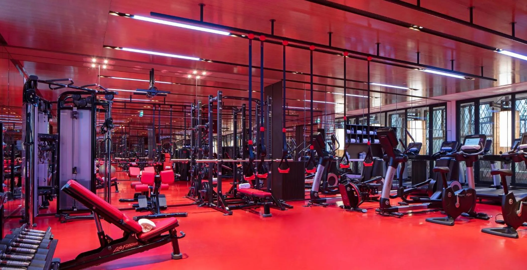 Fitness centre/facilities in Mandarin Oriental Lutetia, Paris