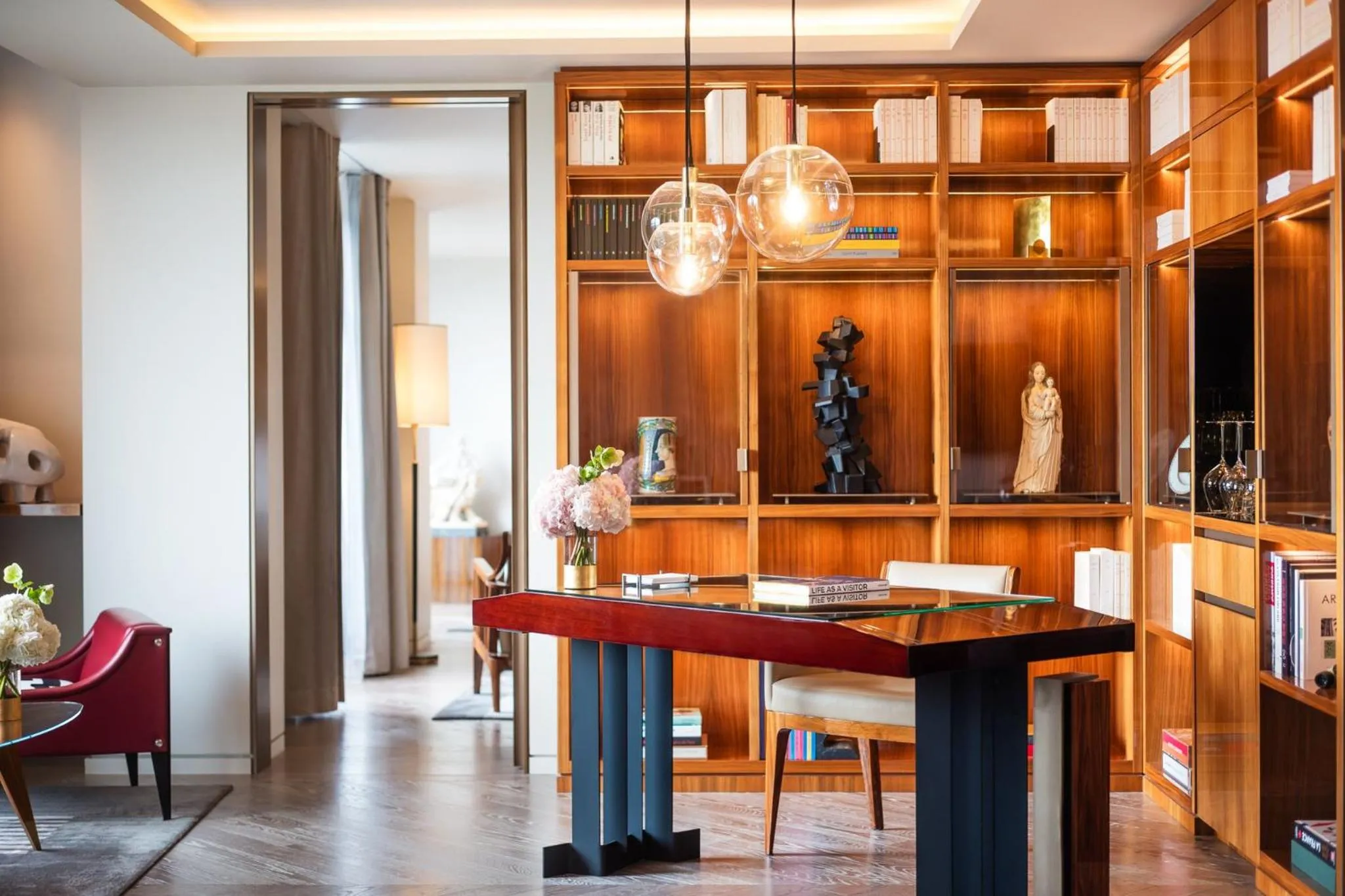 Living room in Mandarin Oriental Lutetia, Paris