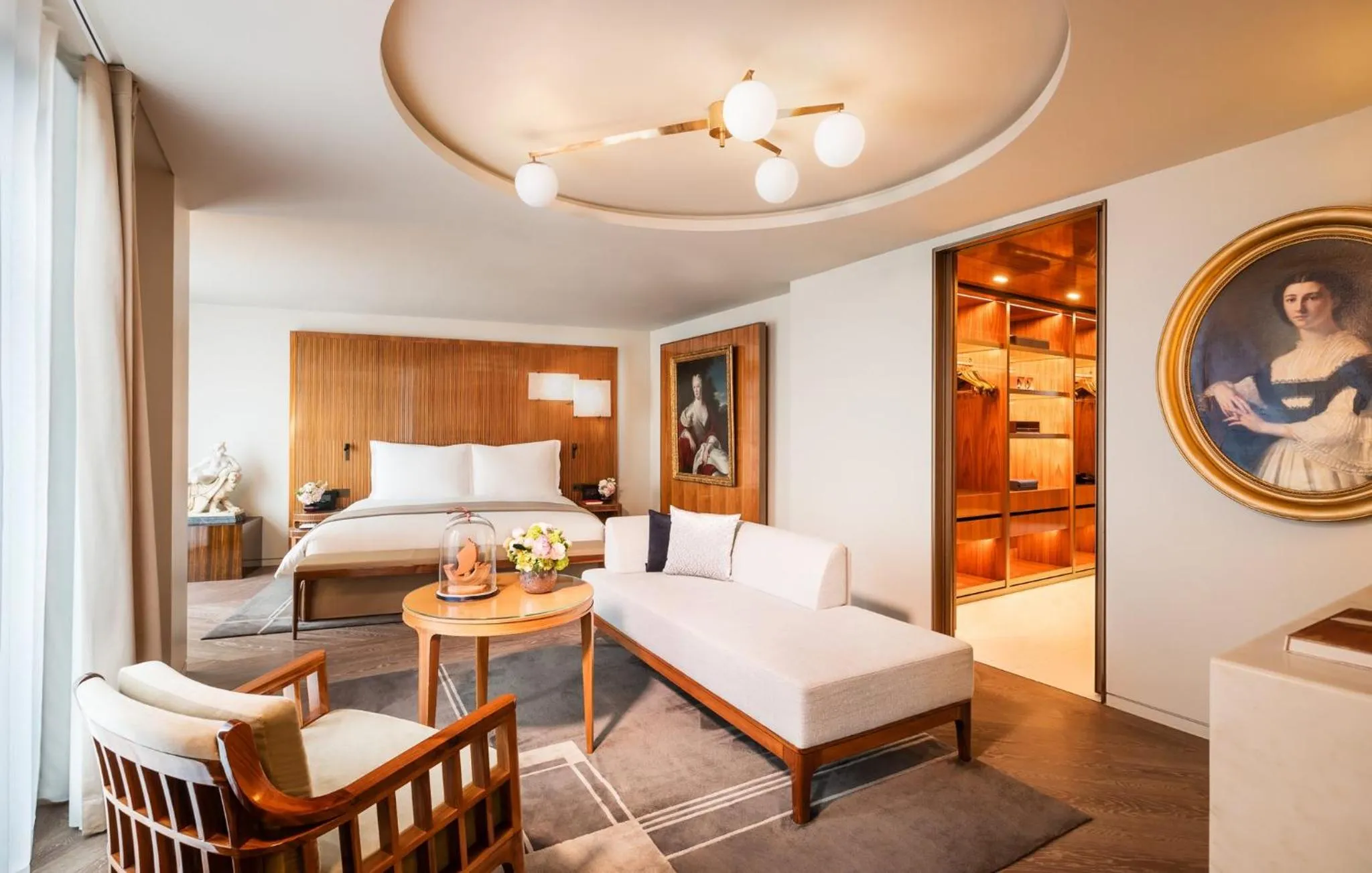 Photo of the whole room, Bed in Mandarin Oriental Lutetia, Paris