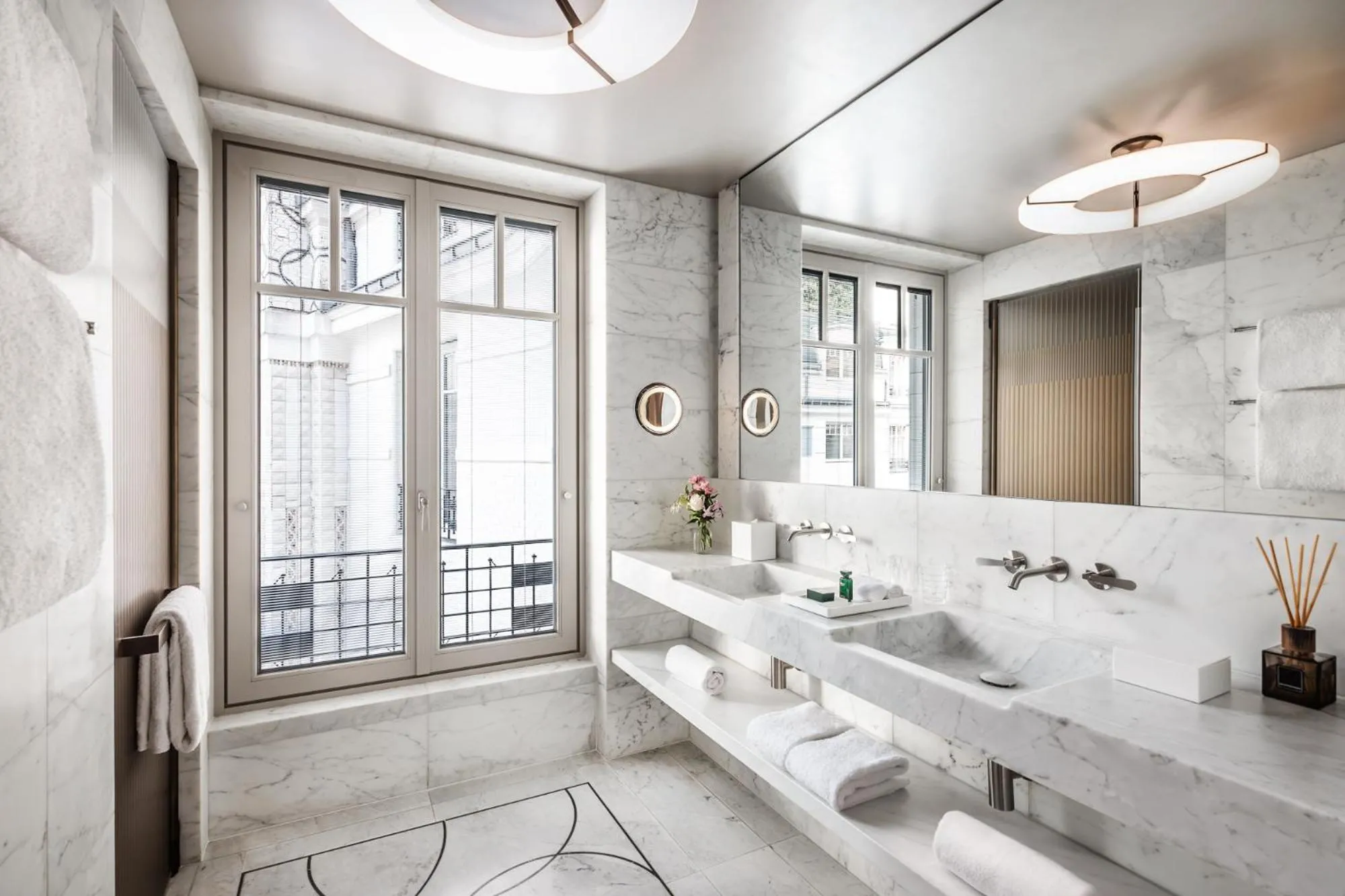 Bathroom in Mandarin Oriental Lutetia, Paris