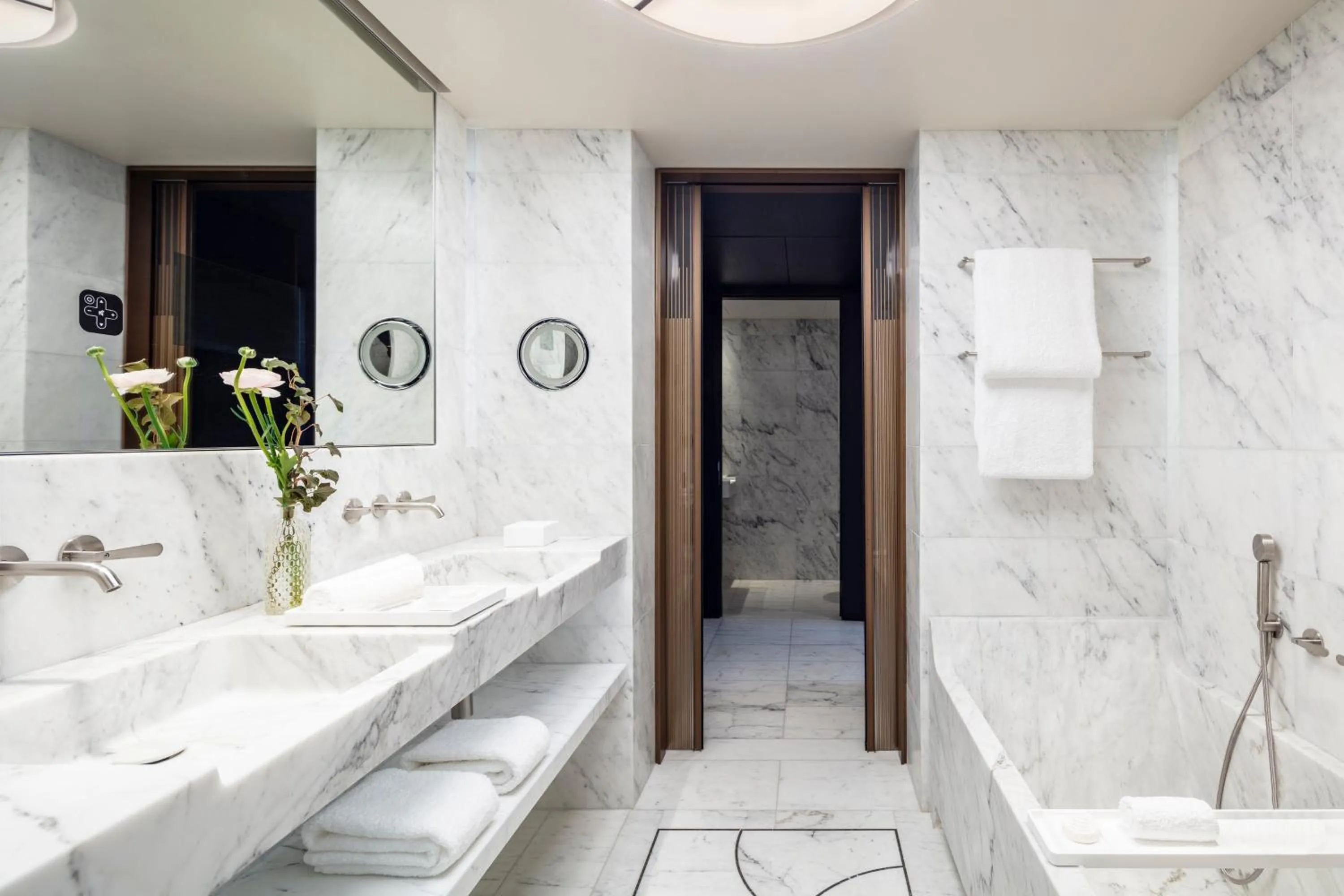 Bathroom in Mandarin Oriental Lutetia, Paris