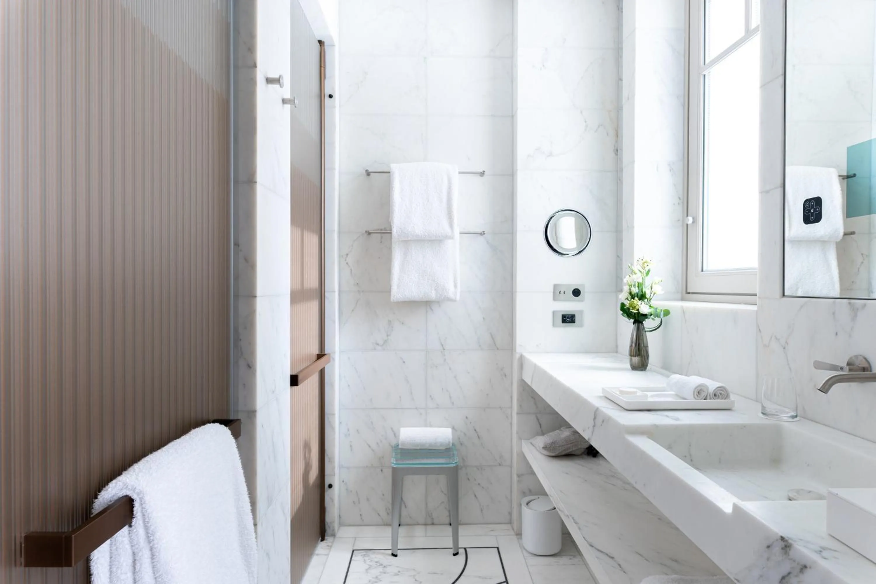Bathroom in Mandarin Oriental Lutetia, Paris