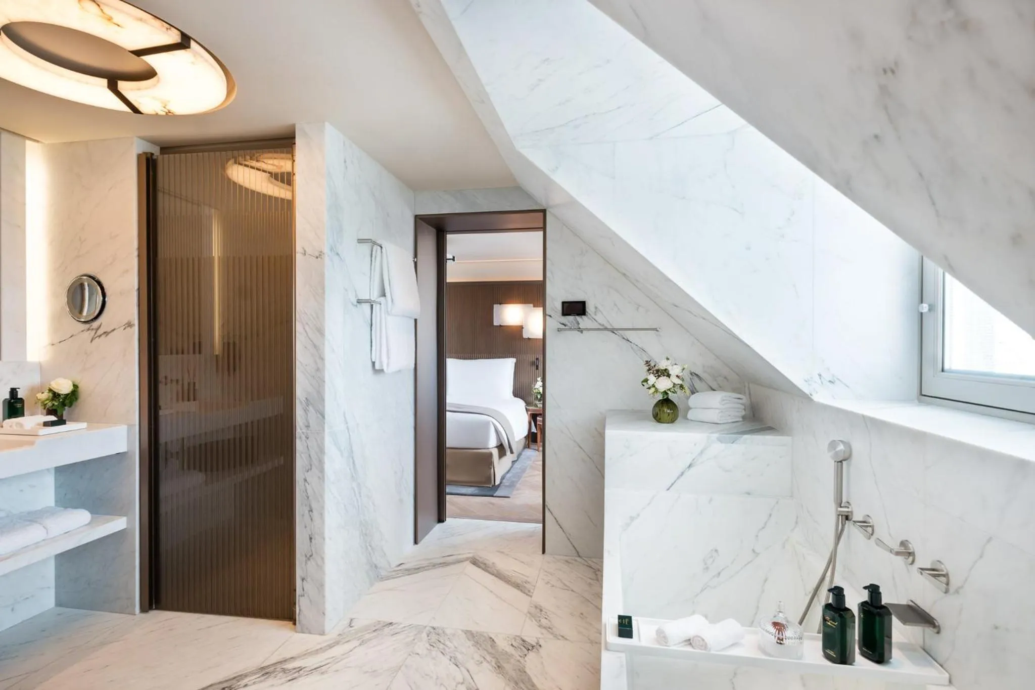 Bathroom in Mandarin Oriental Lutetia, Paris
