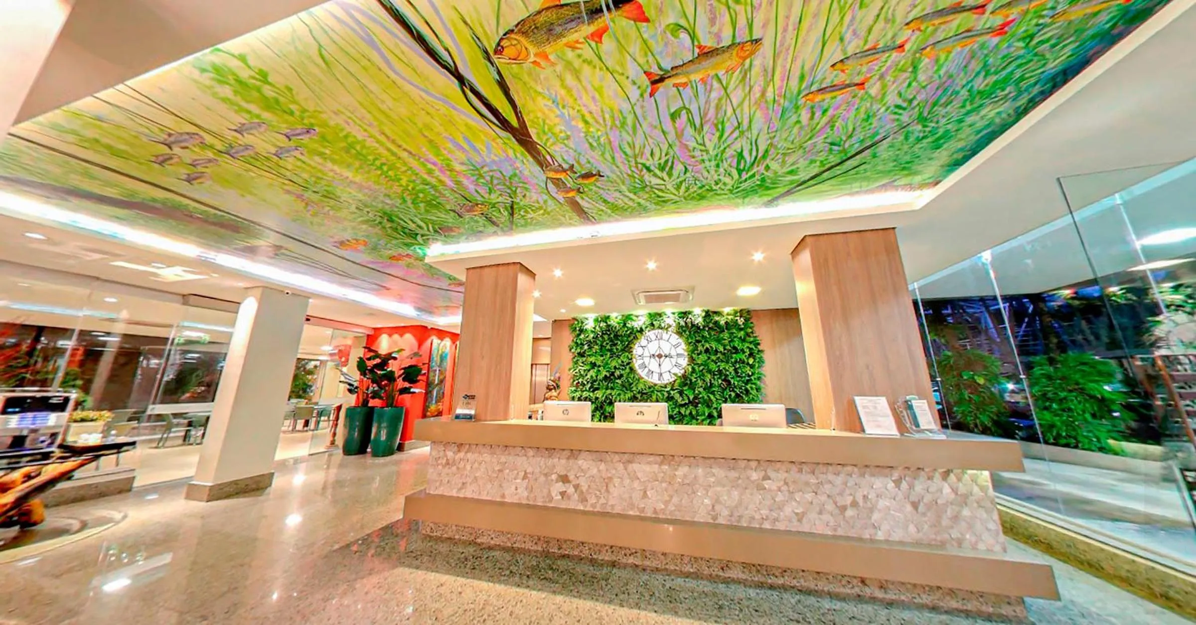 Living room in Amazon Plaza Hotel