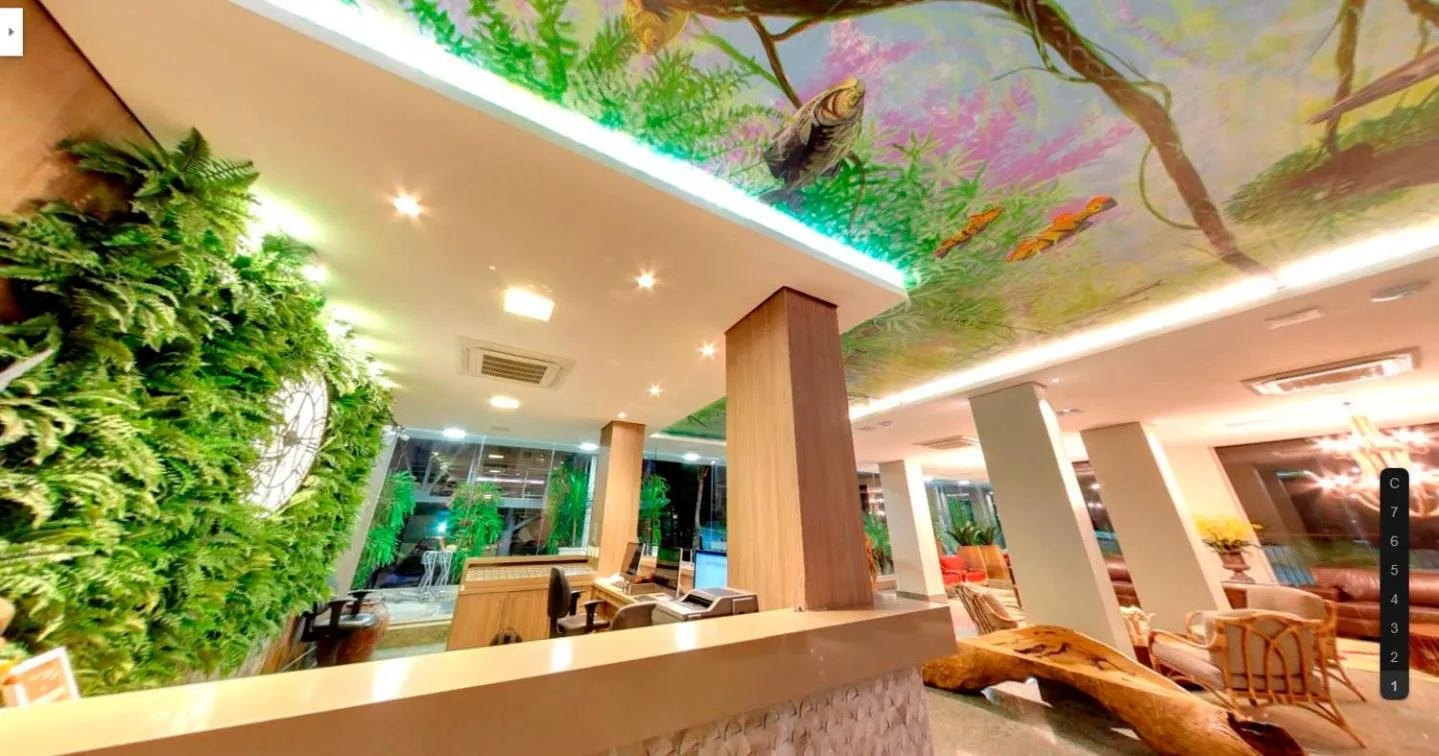 Living room in Amazon Plaza Hotel