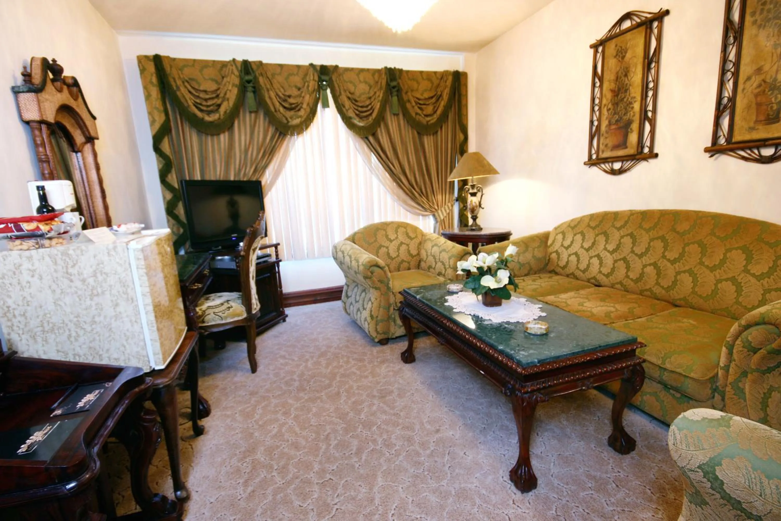 Living room in Dallas Residence