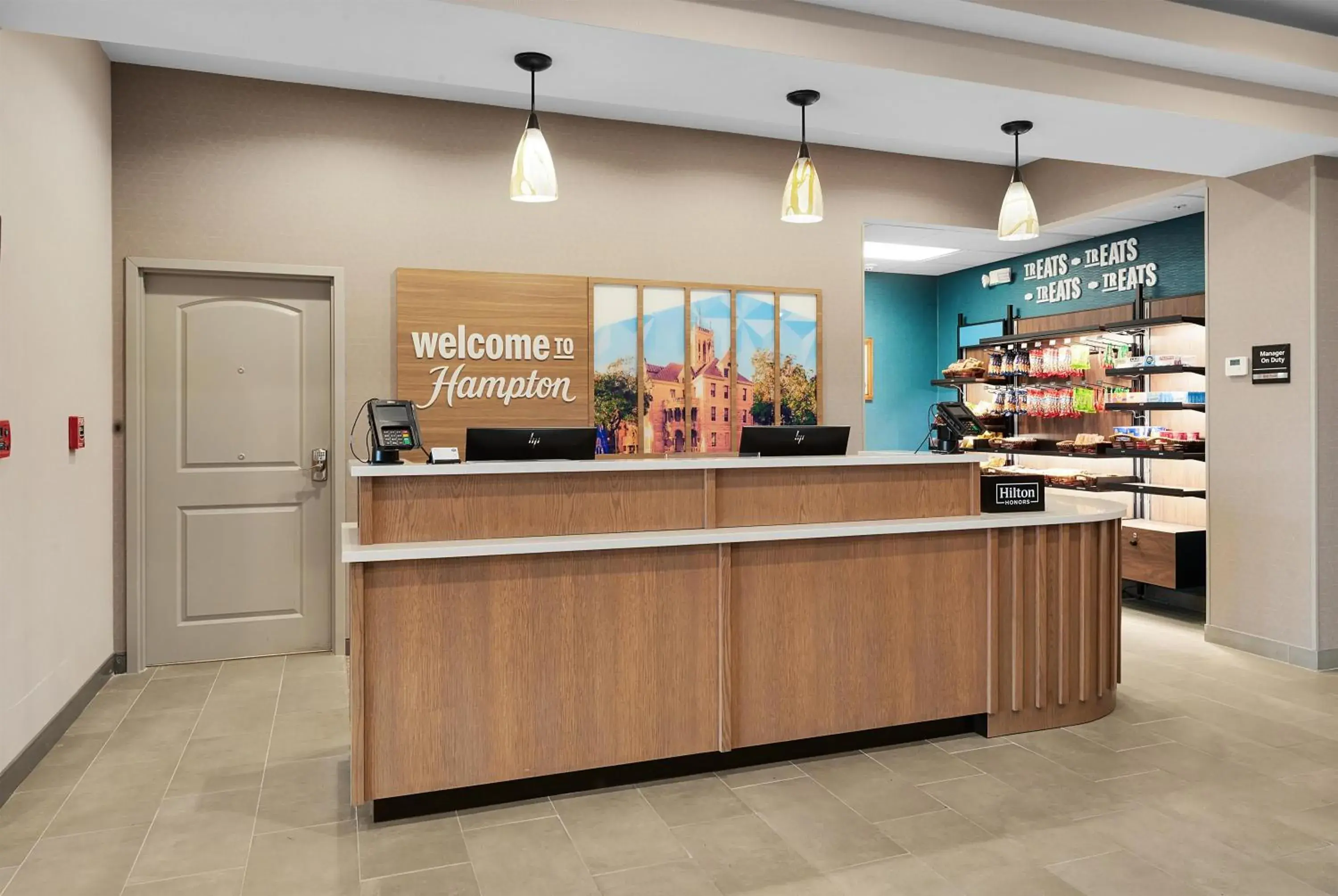 Lobby or reception in Hampton Inn & Suites New Braunfels Lobby or reception in Hampton Inn & Suites New Braunfels
