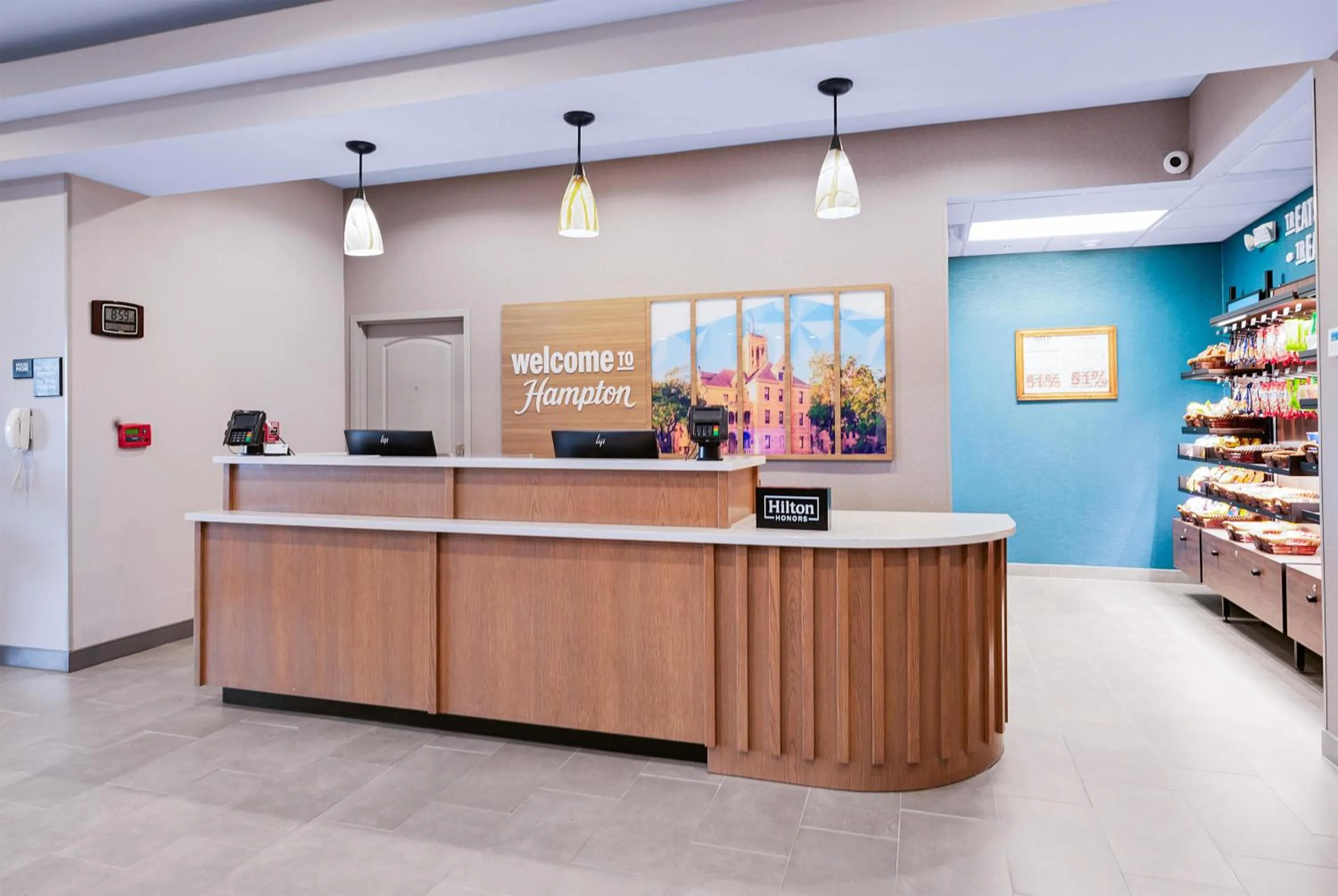 Lobby or reception in Hampton Inn & Suites New Braunfels