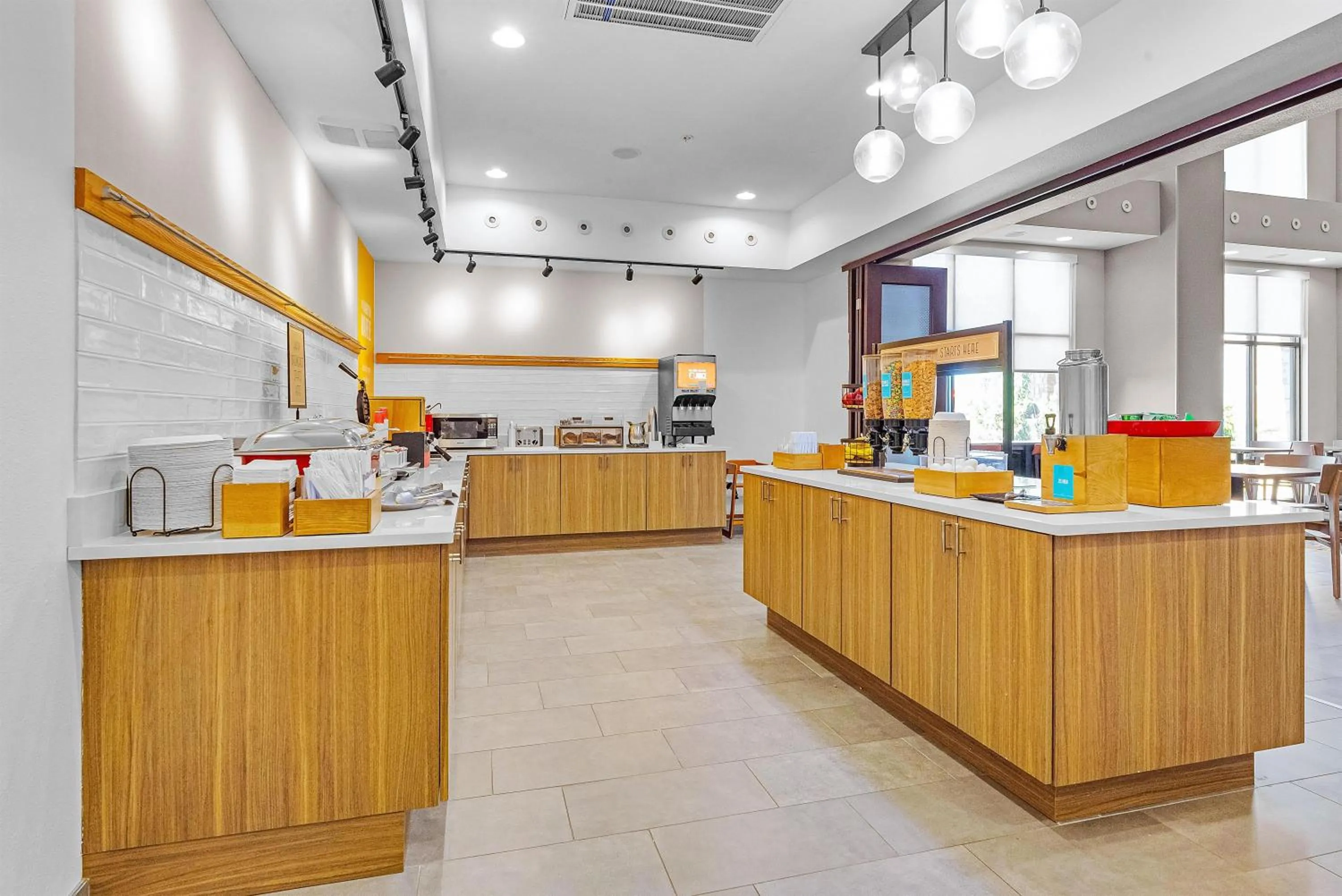 Breakfast in Hampton Inn & Suites New Braunfels